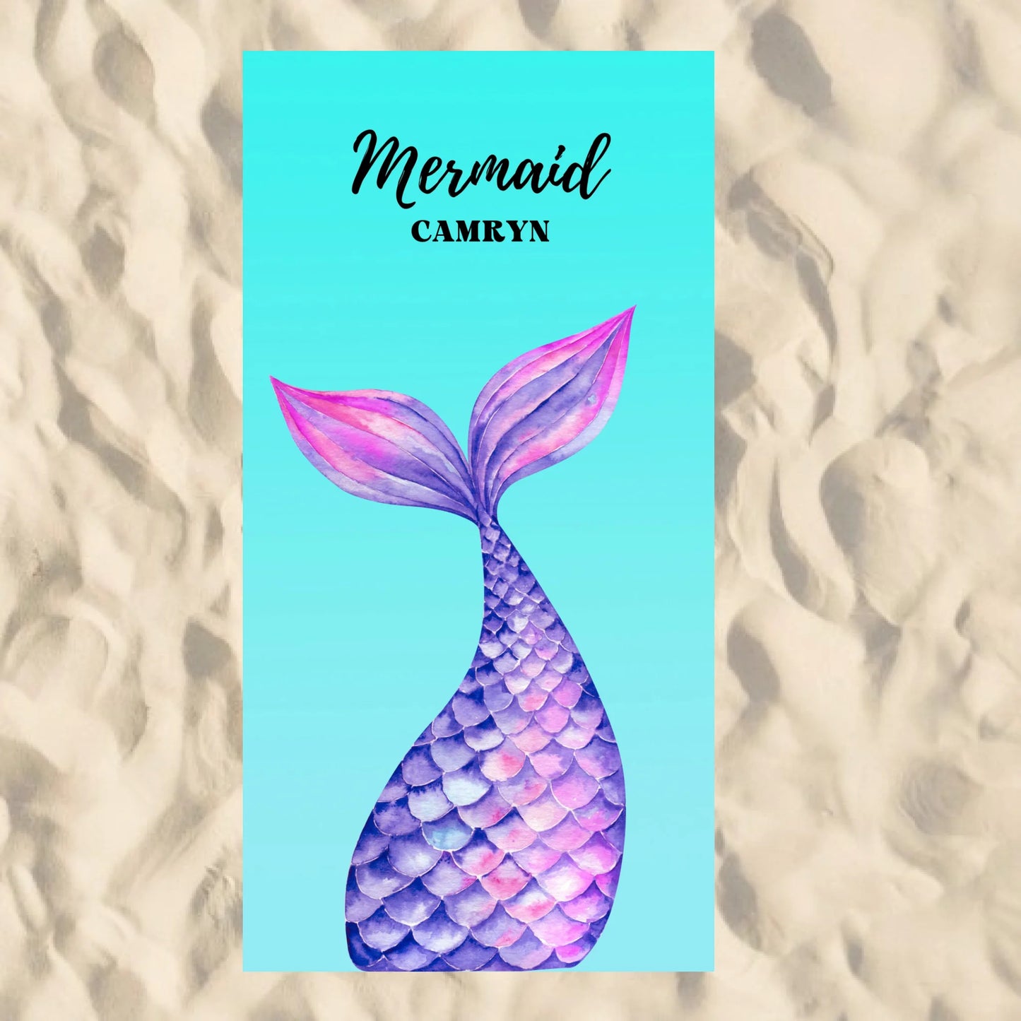 Beach Towel Blank - 30x60 - Horizontal Beach Enviro