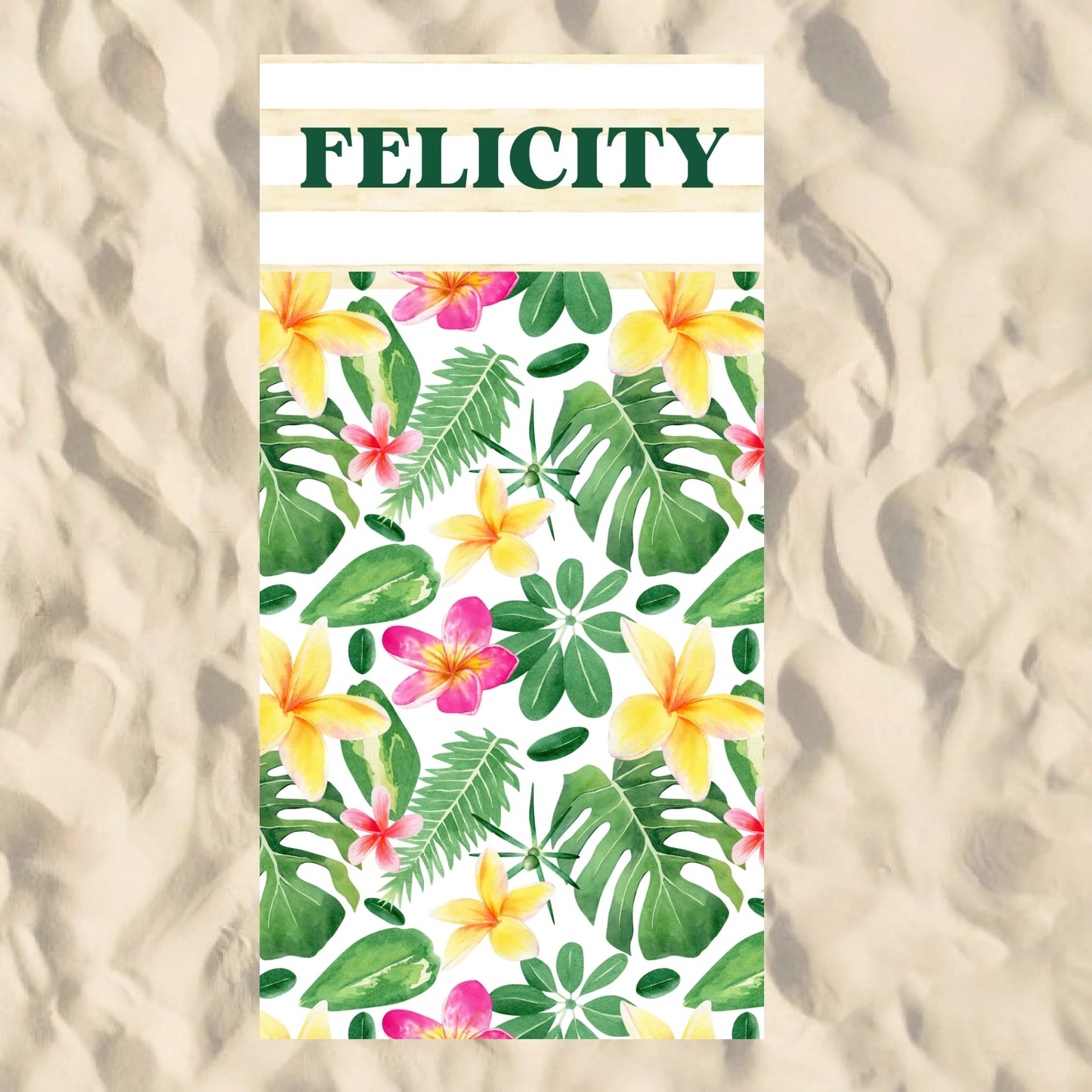 Beach Towel Blank - 30x60 - Horizontal Beach Enviro