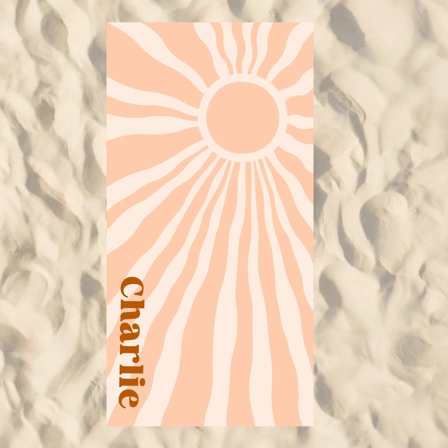 Beach Towel Blank - 30x60 - Horizontal Beach Enviro