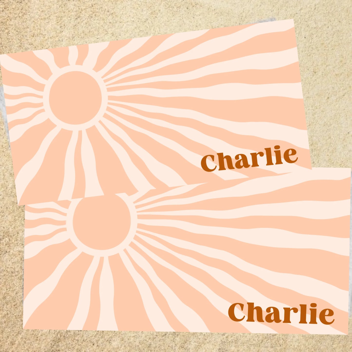 Beach Towel Blank - 30x60 - Horizontal Beach Enviro -2 towels
