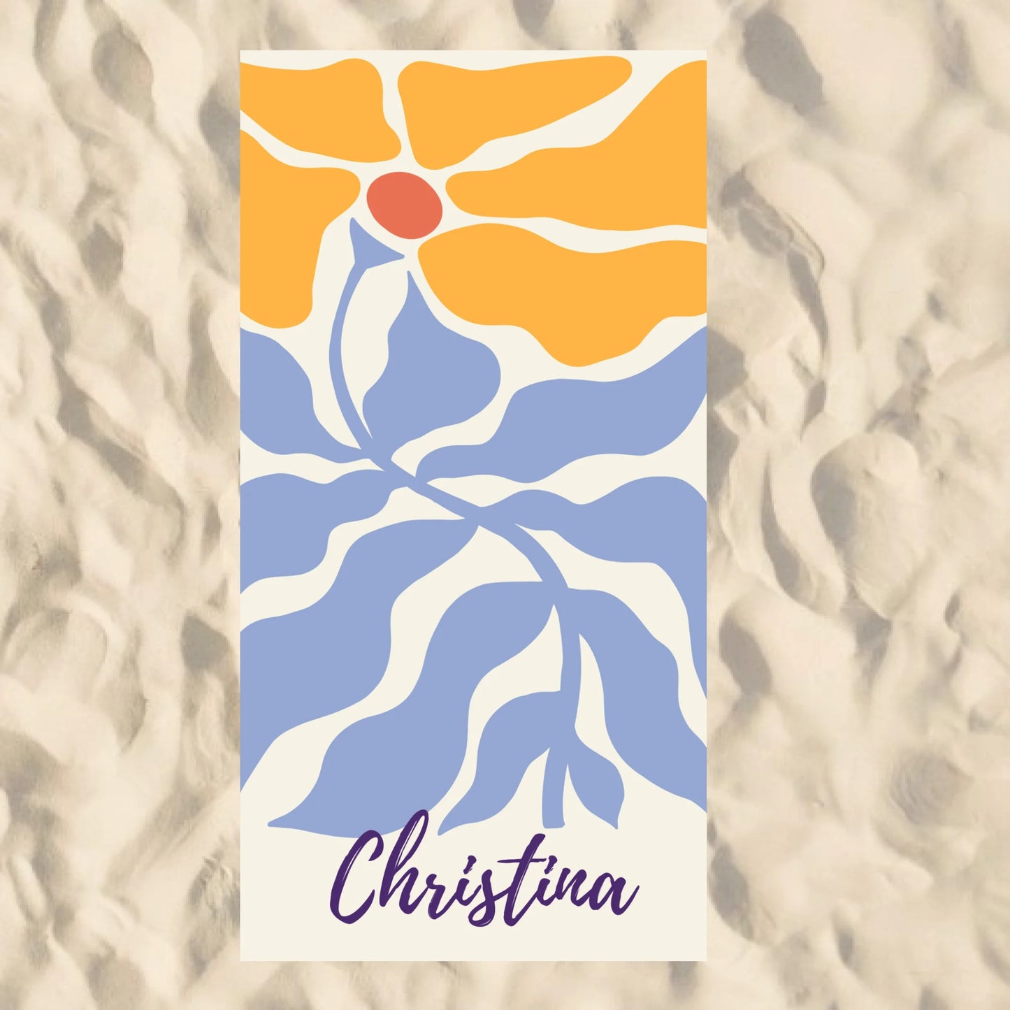 Beach Towel Blank - 30x60 - Horizontal Beach Enviro