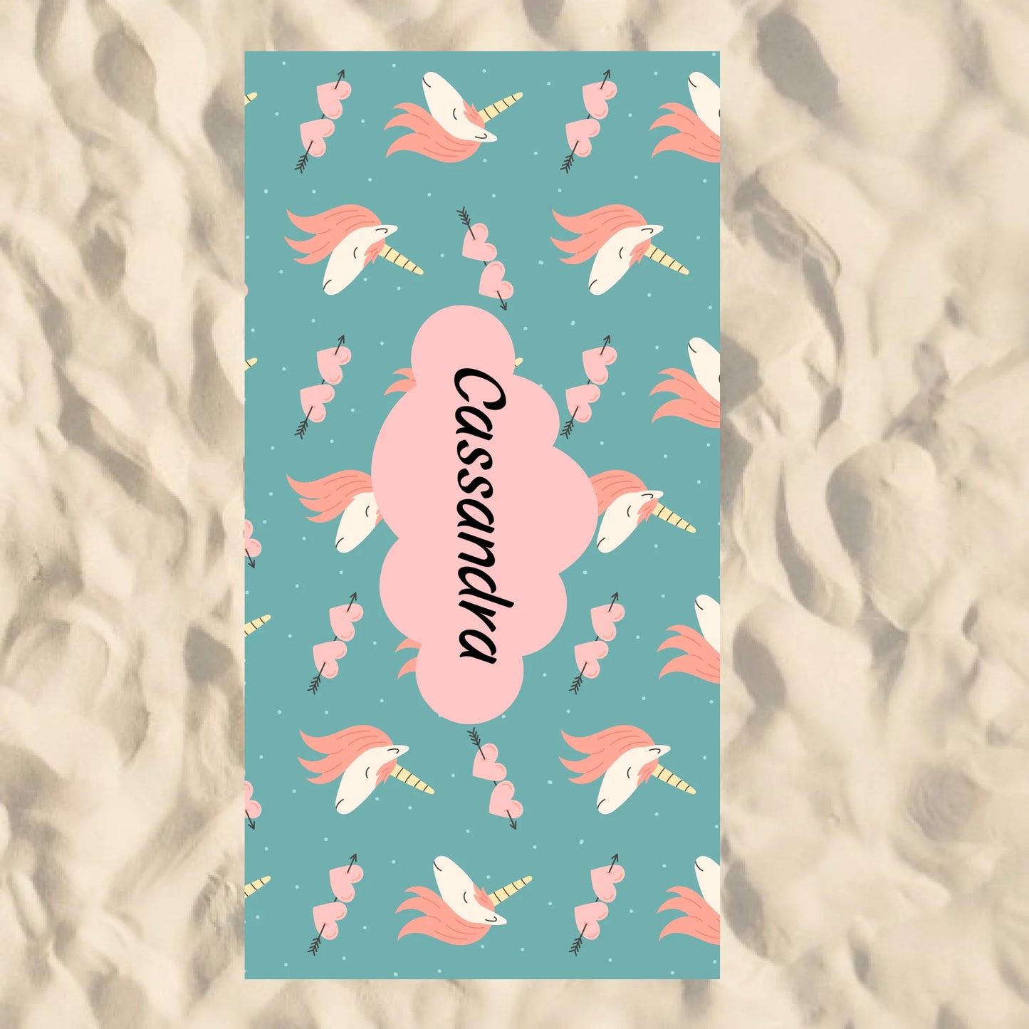 Beach Towel Blank - 30x60 - Horizontal Beach Enviro