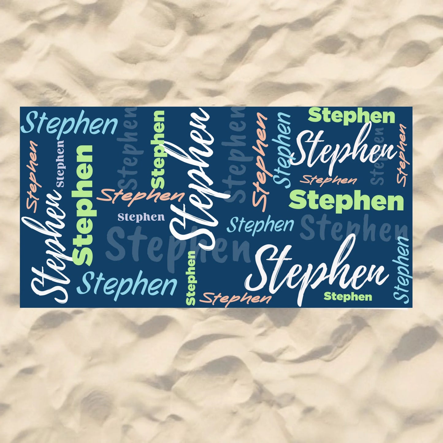 Beach Towel Blank - 30x60 - Horizontal Beach Enviro