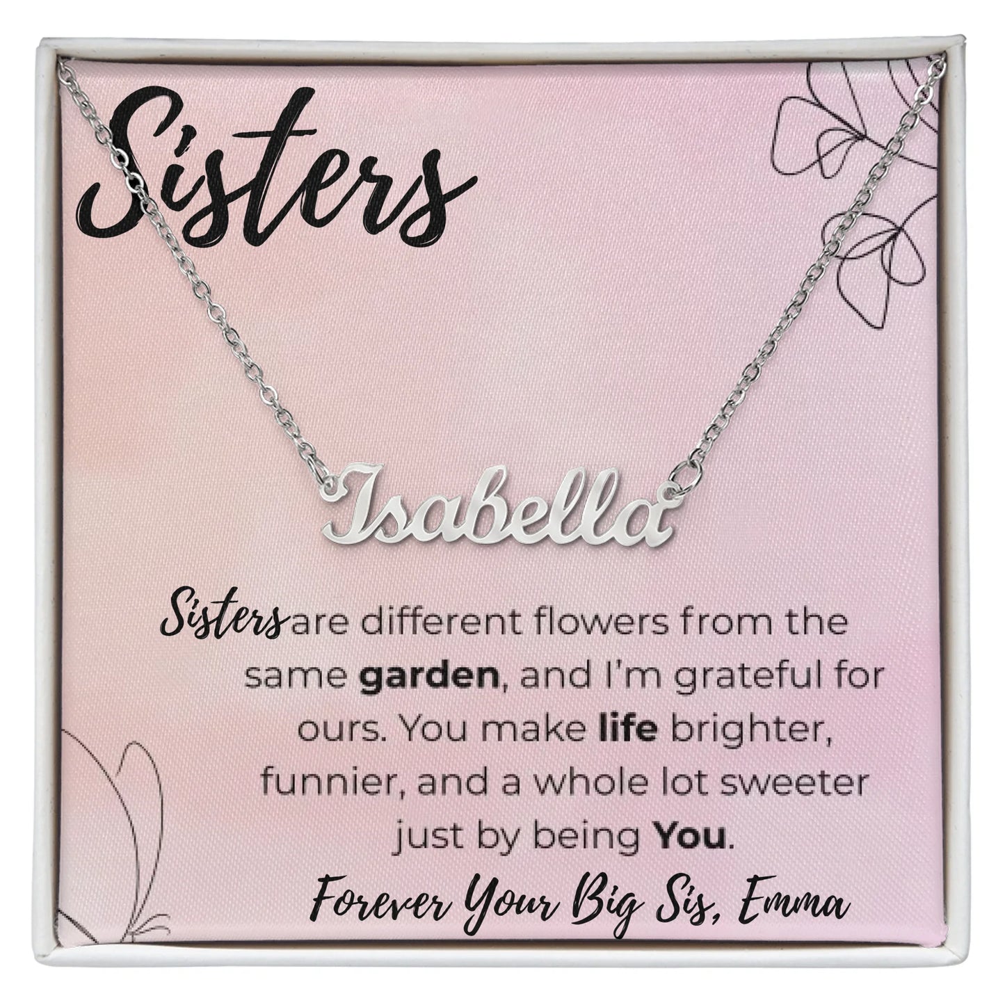 Name Necklace AMZ