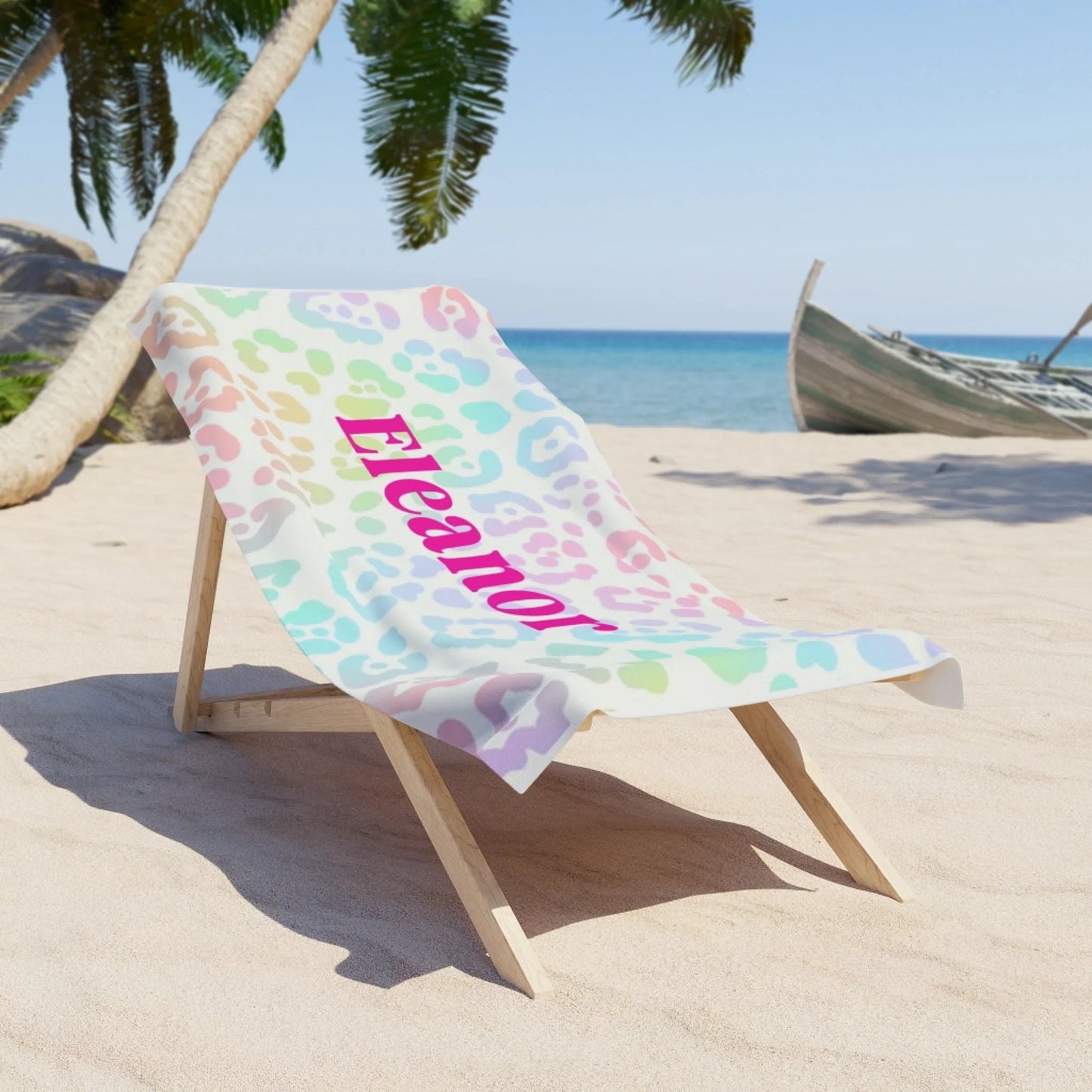 Rainbow Leopard Name Lifestyle Chair