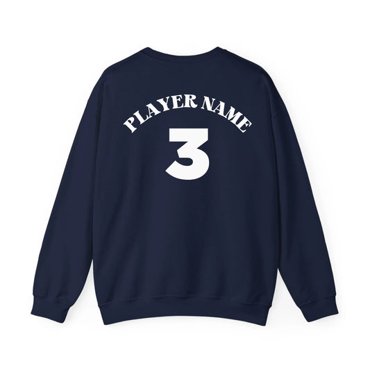 Navy Sweatshirt Back