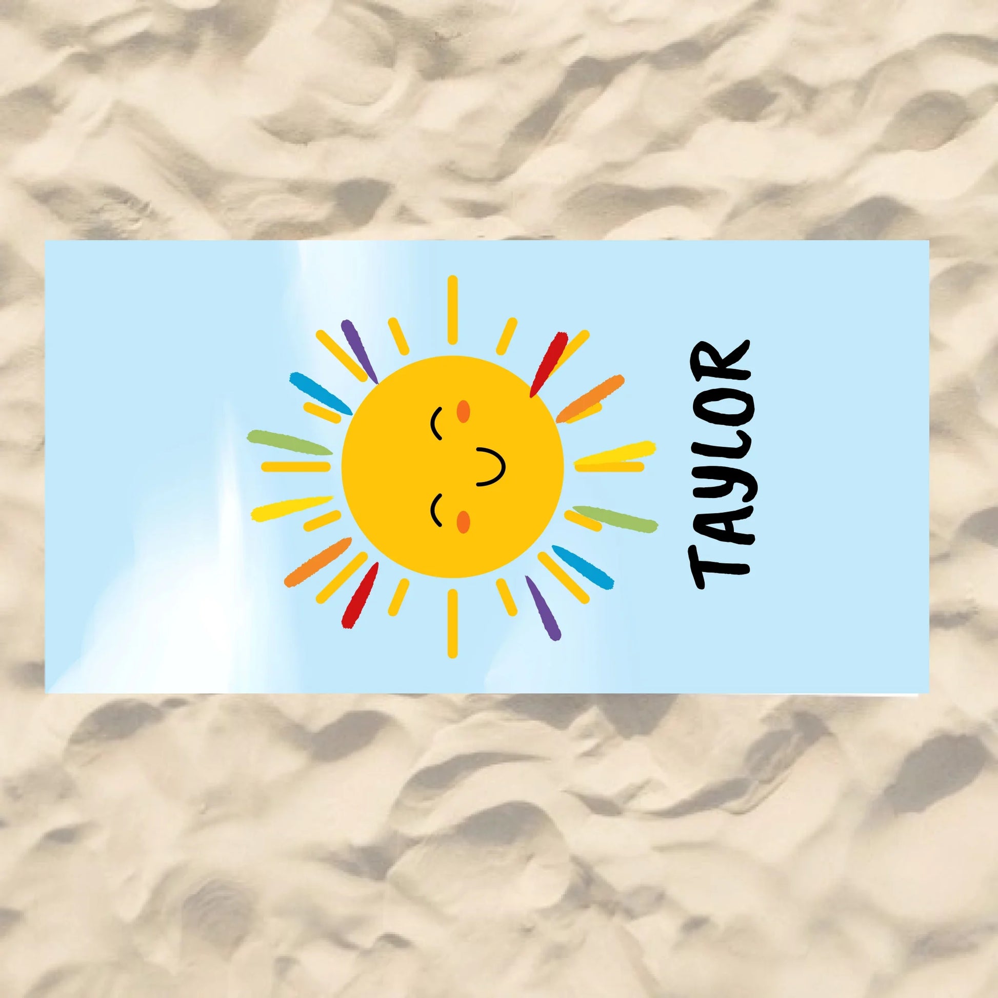 Beach Towel Blank - 30x60 - Horizontal Beach Enviro