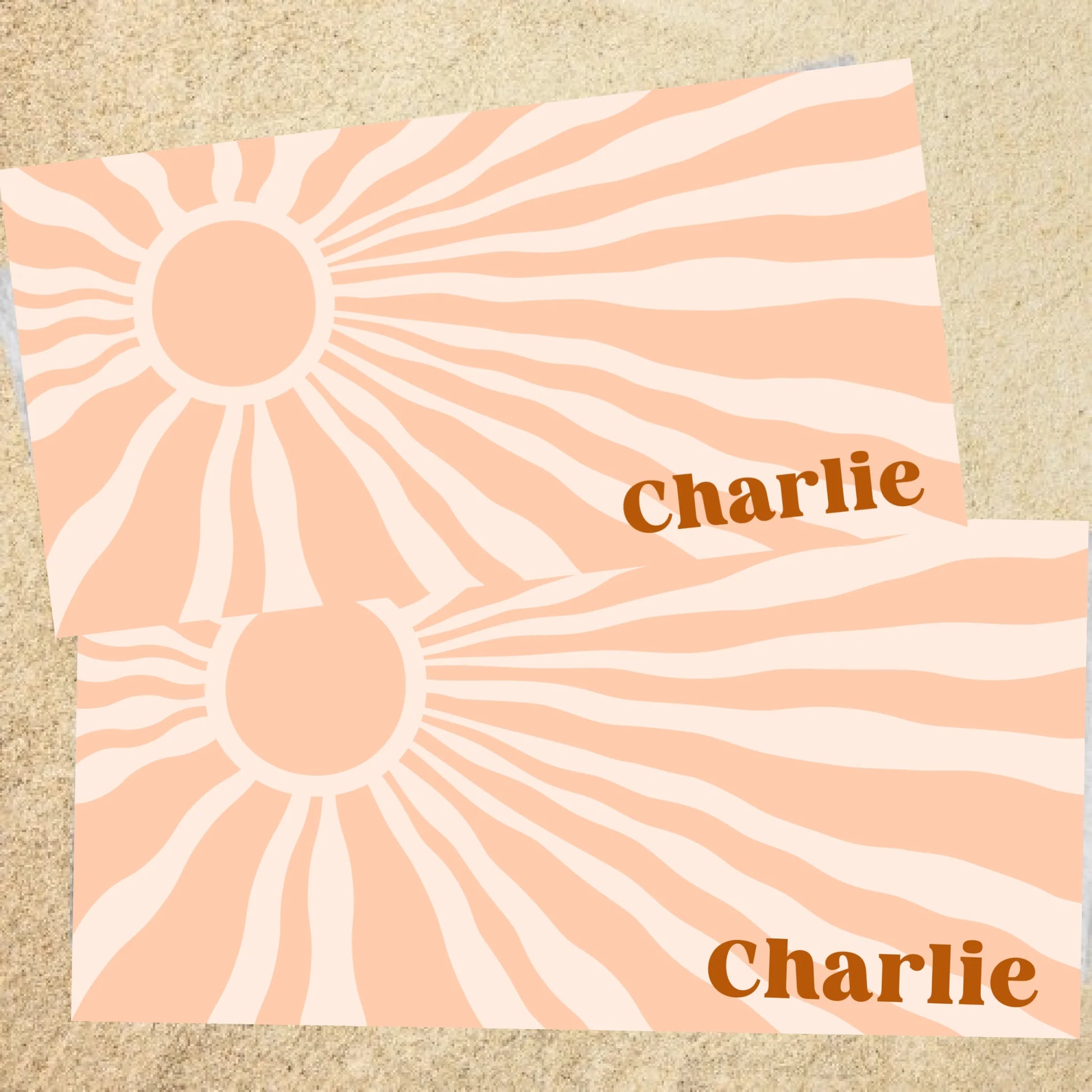 Beach Towel Blank - 30x60 - Horizontal Beach Enviro -2 towels