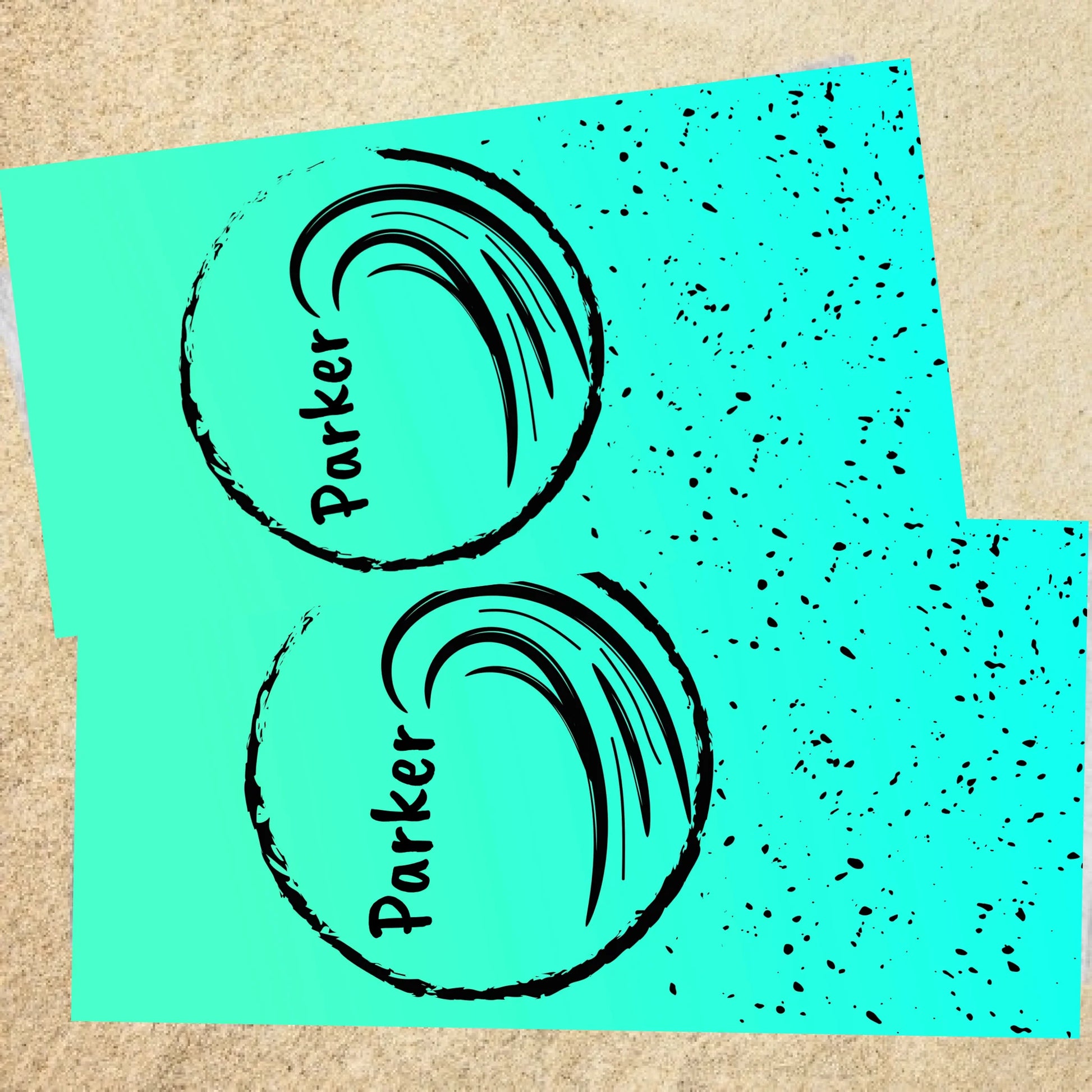 Beach Towel Blank - 30x60 - Horizontal Beach Enviro -2 towels