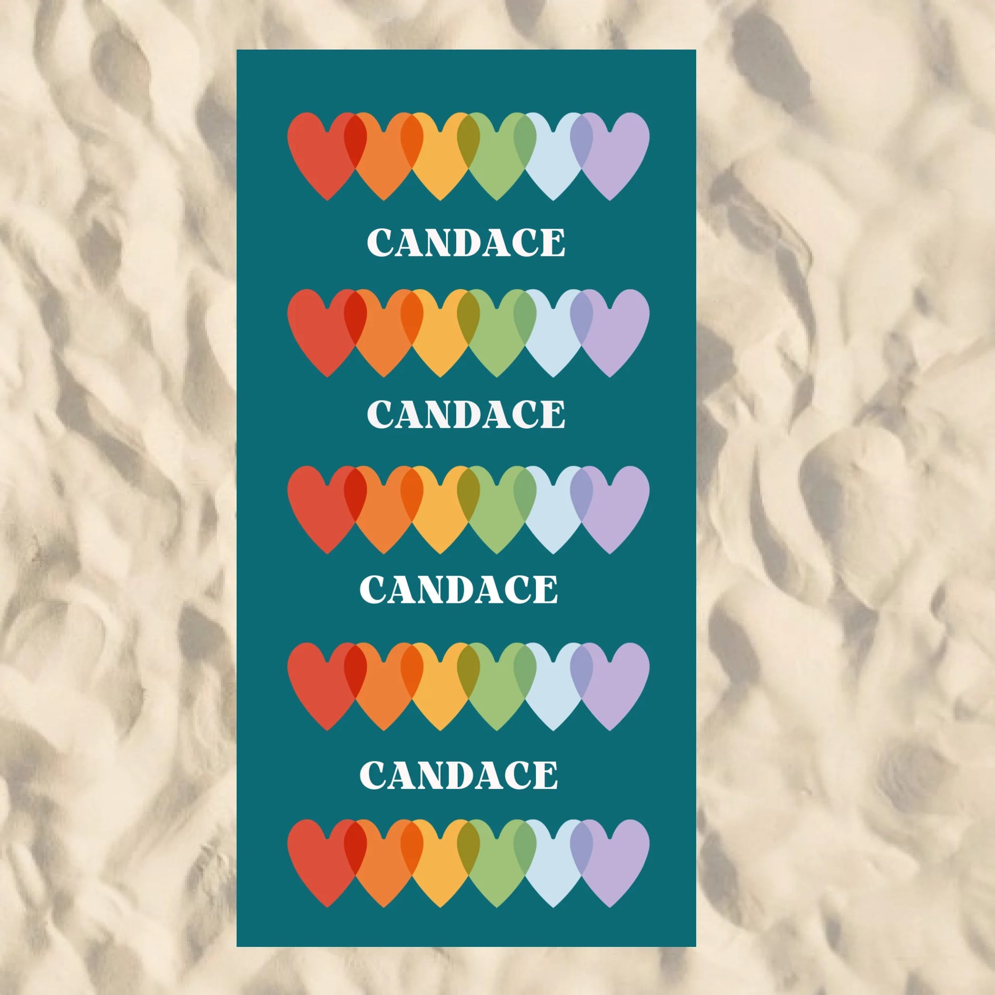 Beach Towel Blank - 30x60 - Horizontal Beach Enviro