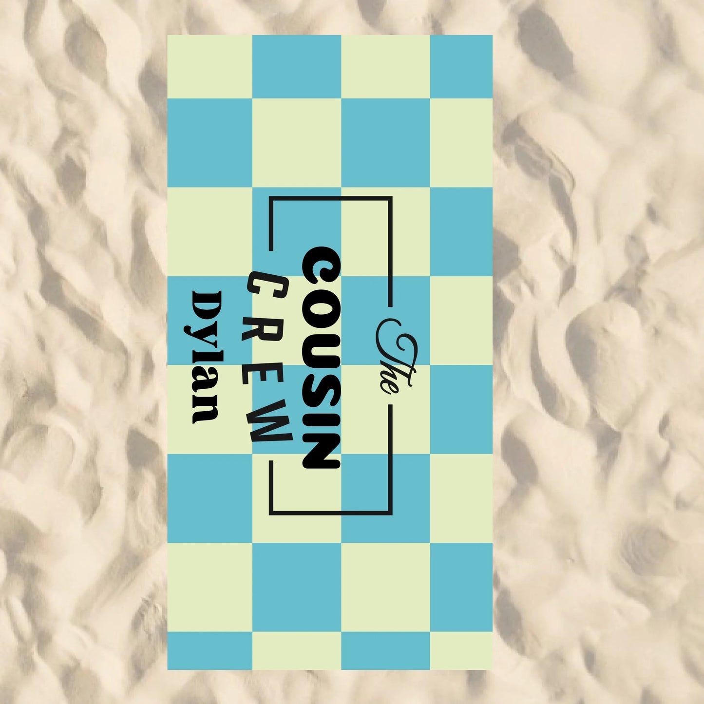 Beach Towel Blank - 30x60 - Horizontal Beach Enviro