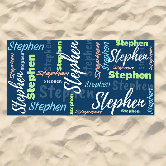 Beach Towel Blank - 30x60 - Horizontal Beach Enviro