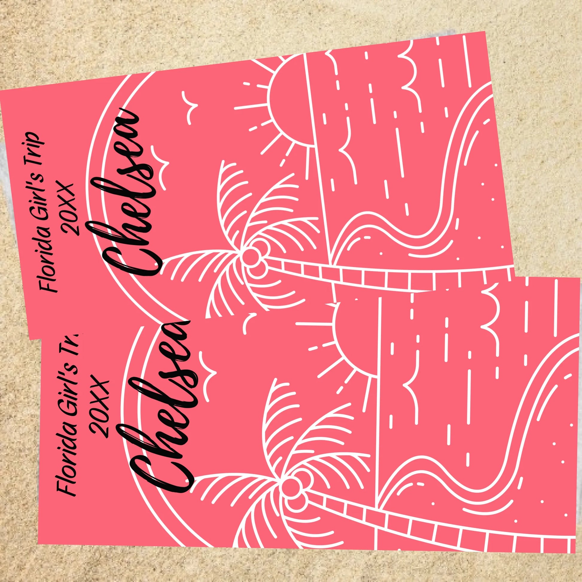 Beach Towel Blank - 30x60 - Horizontal Beach Enviro -2 towels