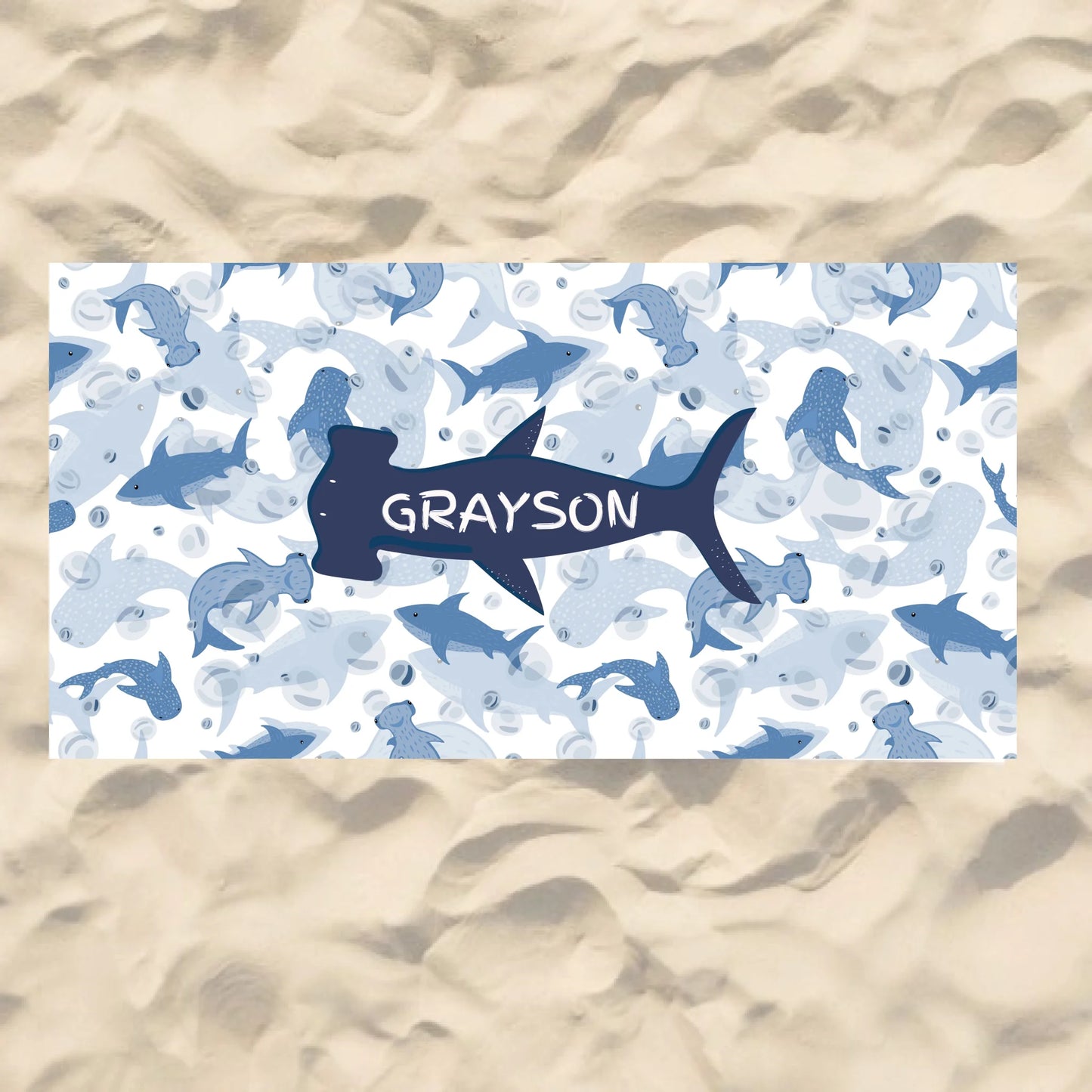 Beach Towel Blank - 30x60 - Horizontal Beach Enviro
