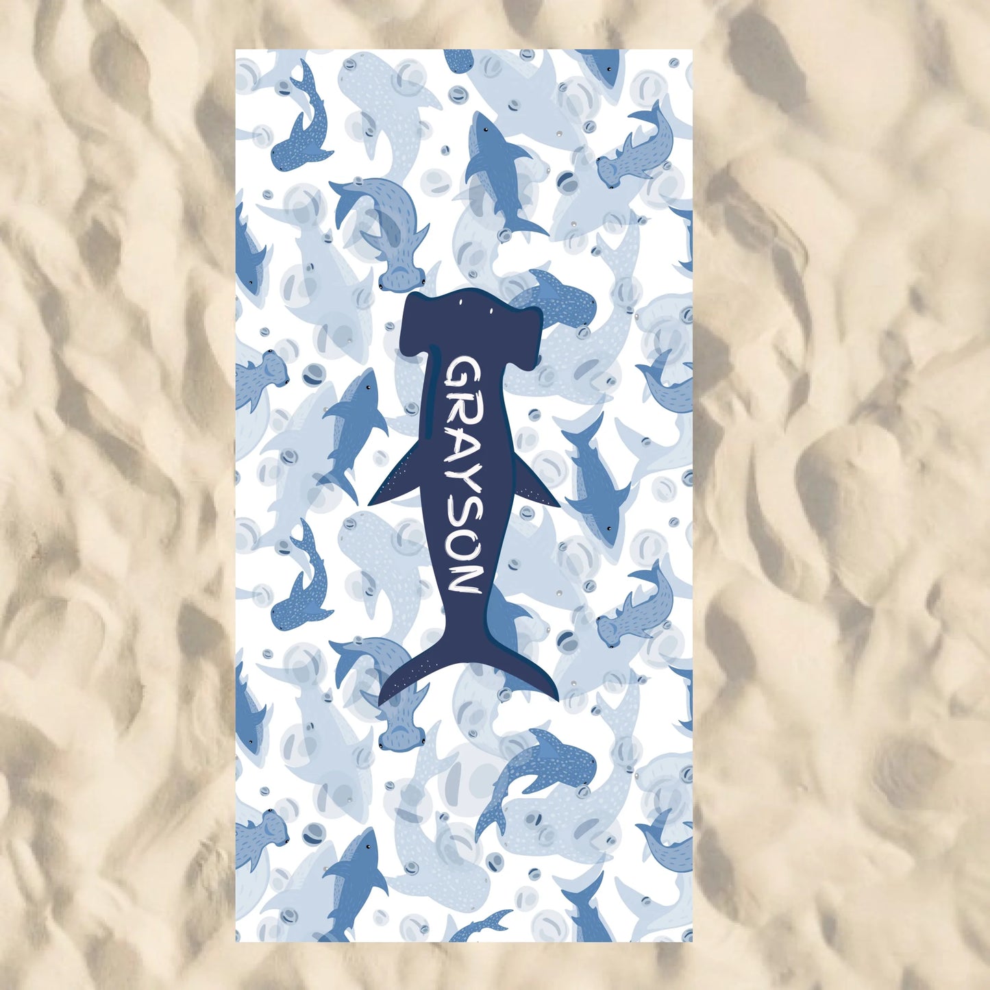 Beach Towel Blank - 30x60 - Horizontal Beach Enviro