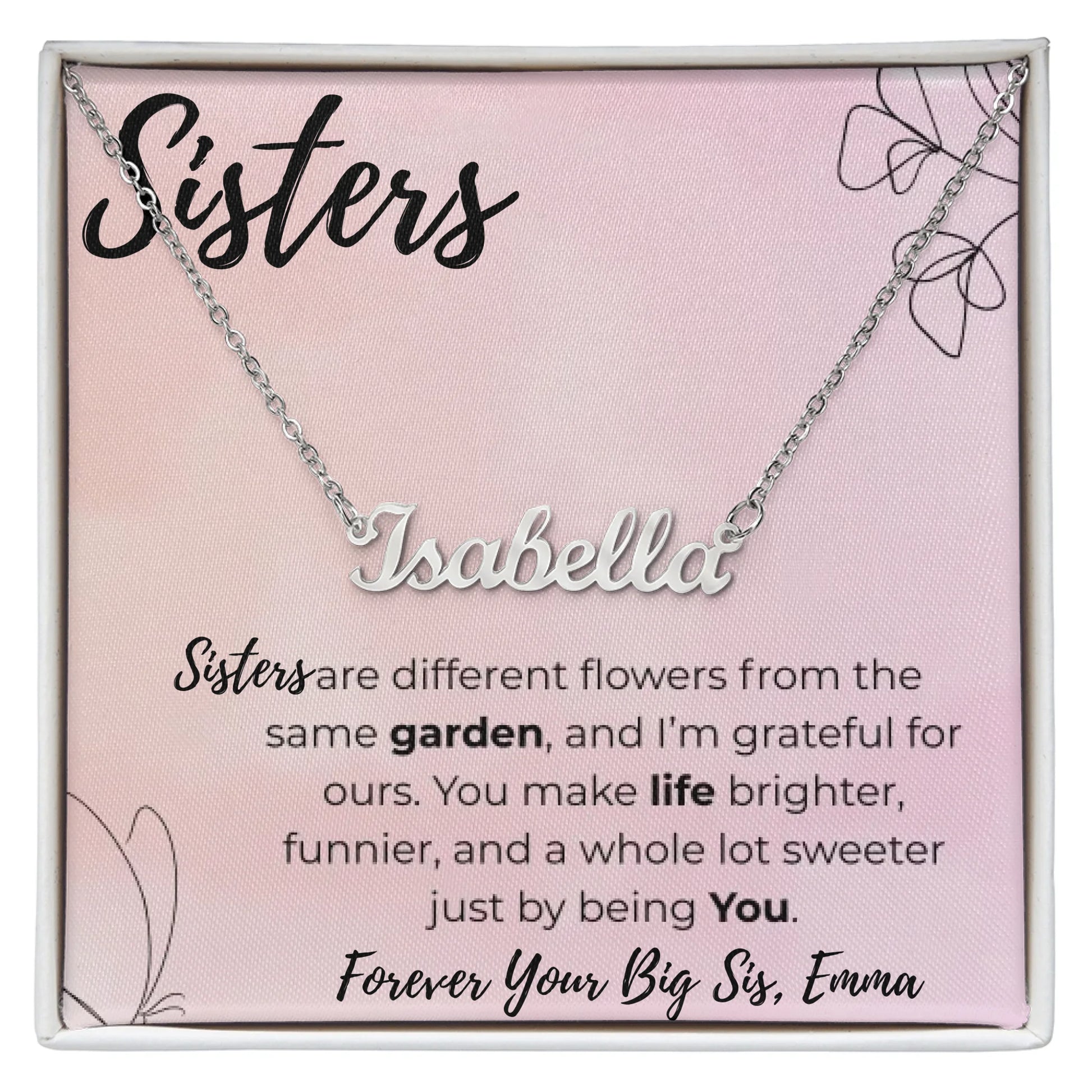 Name Necklace AMZ