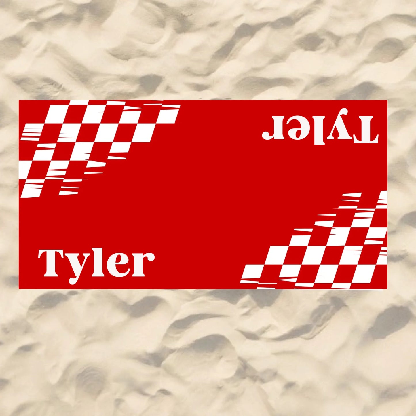 Beach Towel Blank - 30x60 - Horizontal Beach Enviro