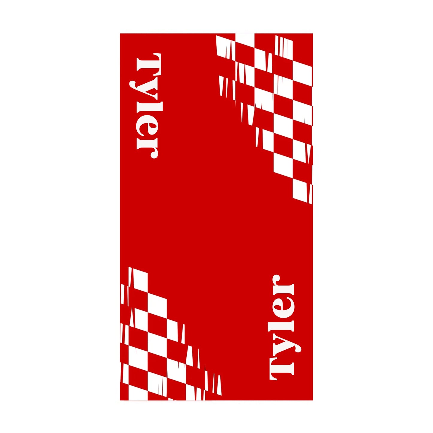 Racers Ready Name Towel