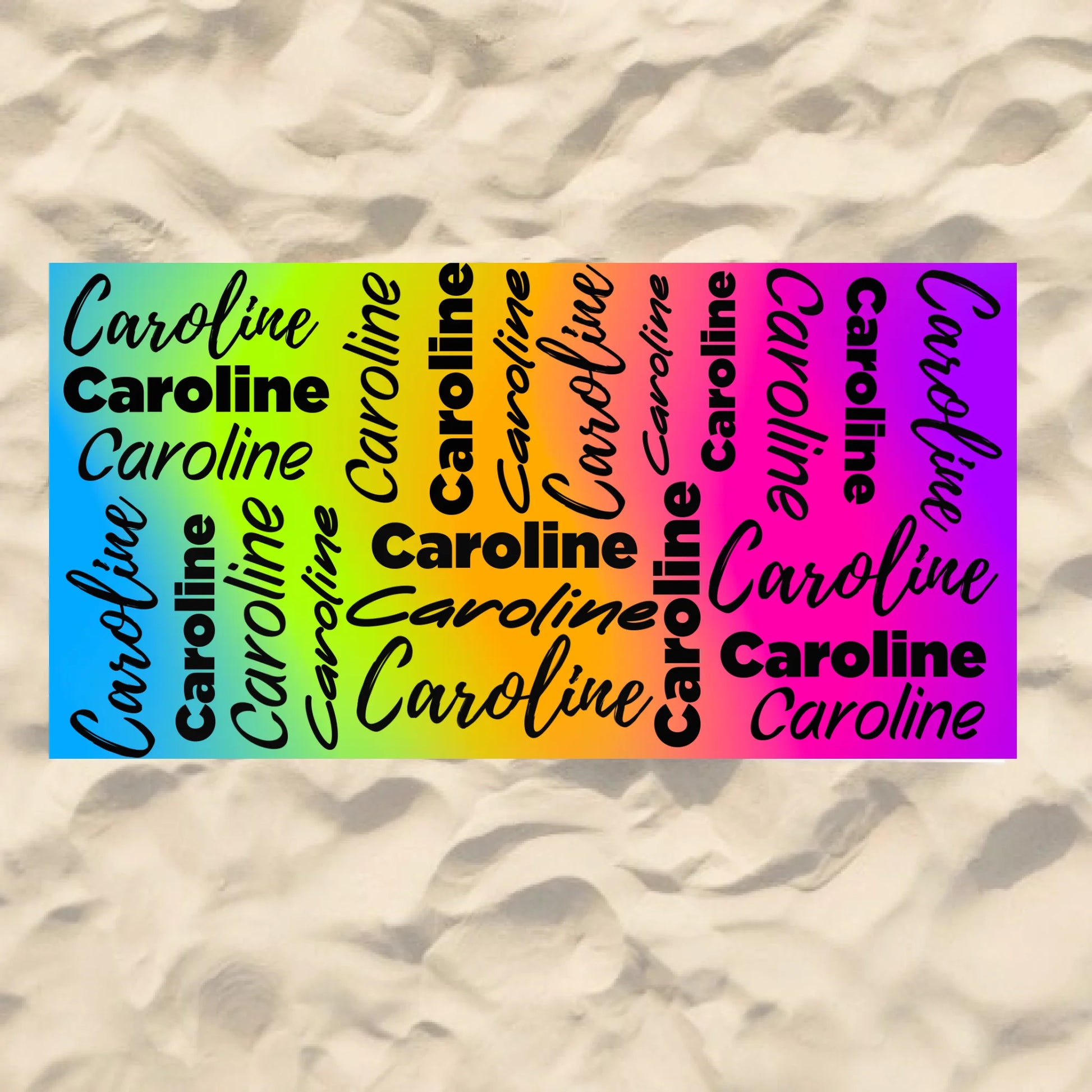 Beach Towel Blank - 30x60 - Horizontal Beach Enviro