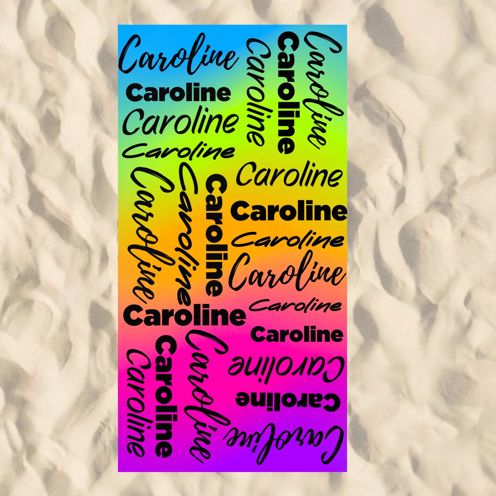 Beach Towel Blank - 30x60 - Horizontal Beach Enviro