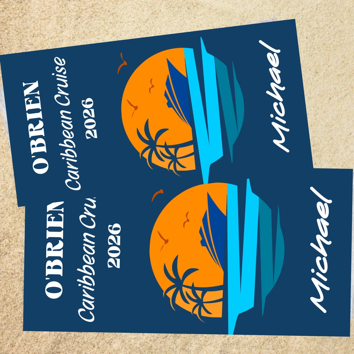 Beach Towel Blank - 30x60 - Horizontal Beach Enviro -2 towels