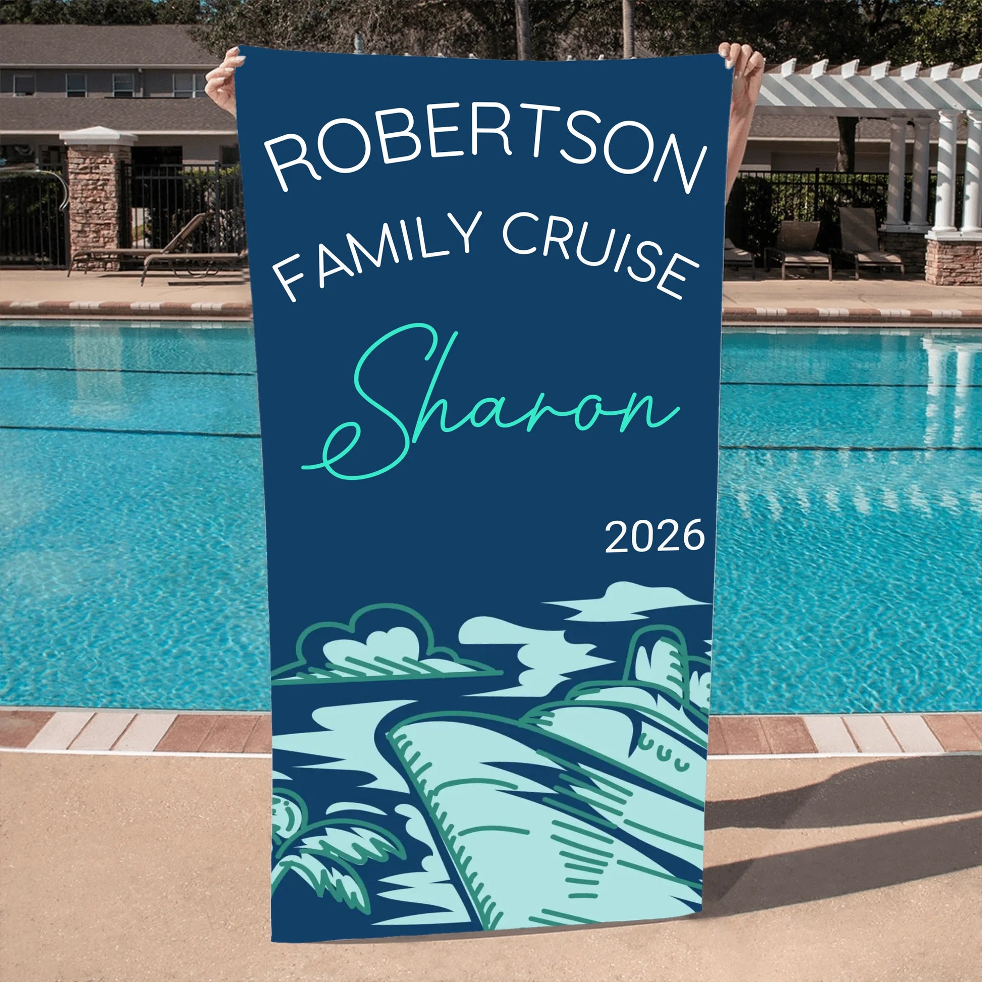 Sports Towel 27" x 55" 7