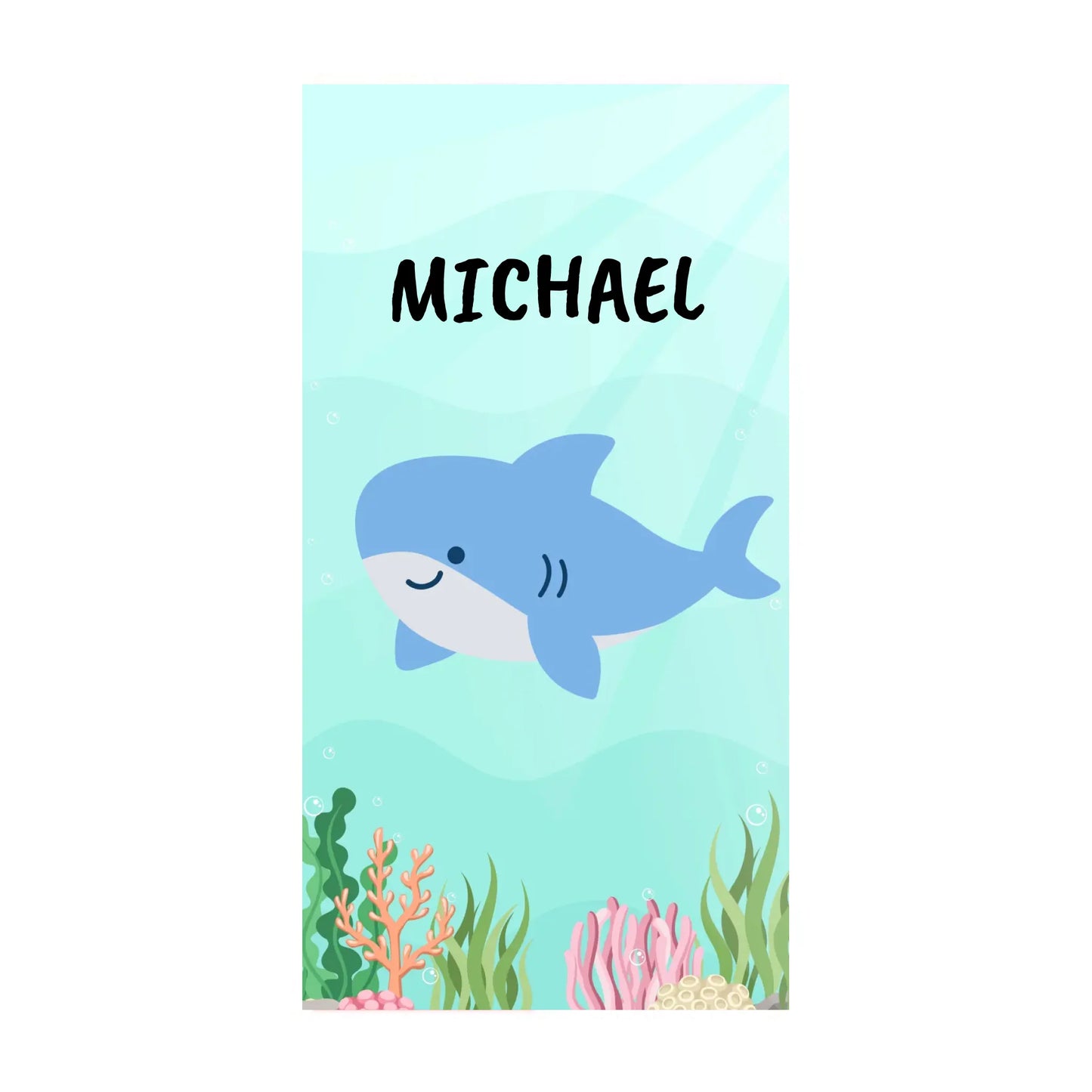Ocean Friends Name Towel