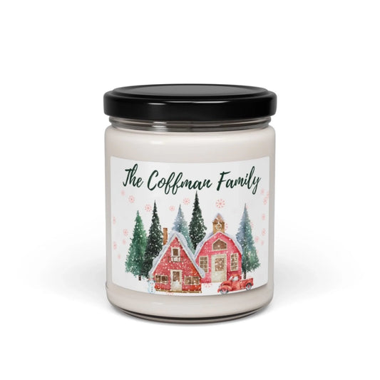 Home for the Holidays Candle - Seamless Personalized