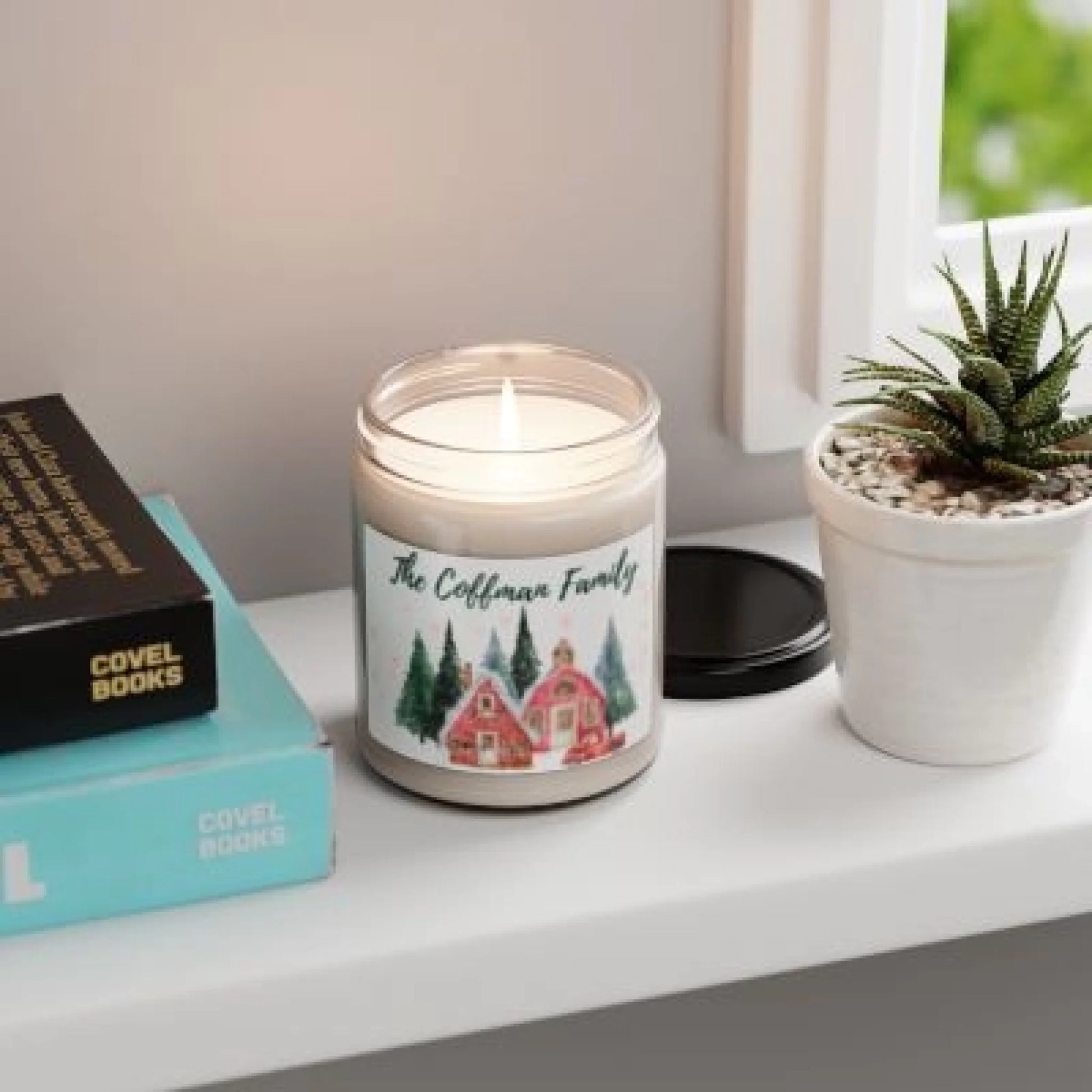 Home for the Holidays Candle - Lifestyle Shelf