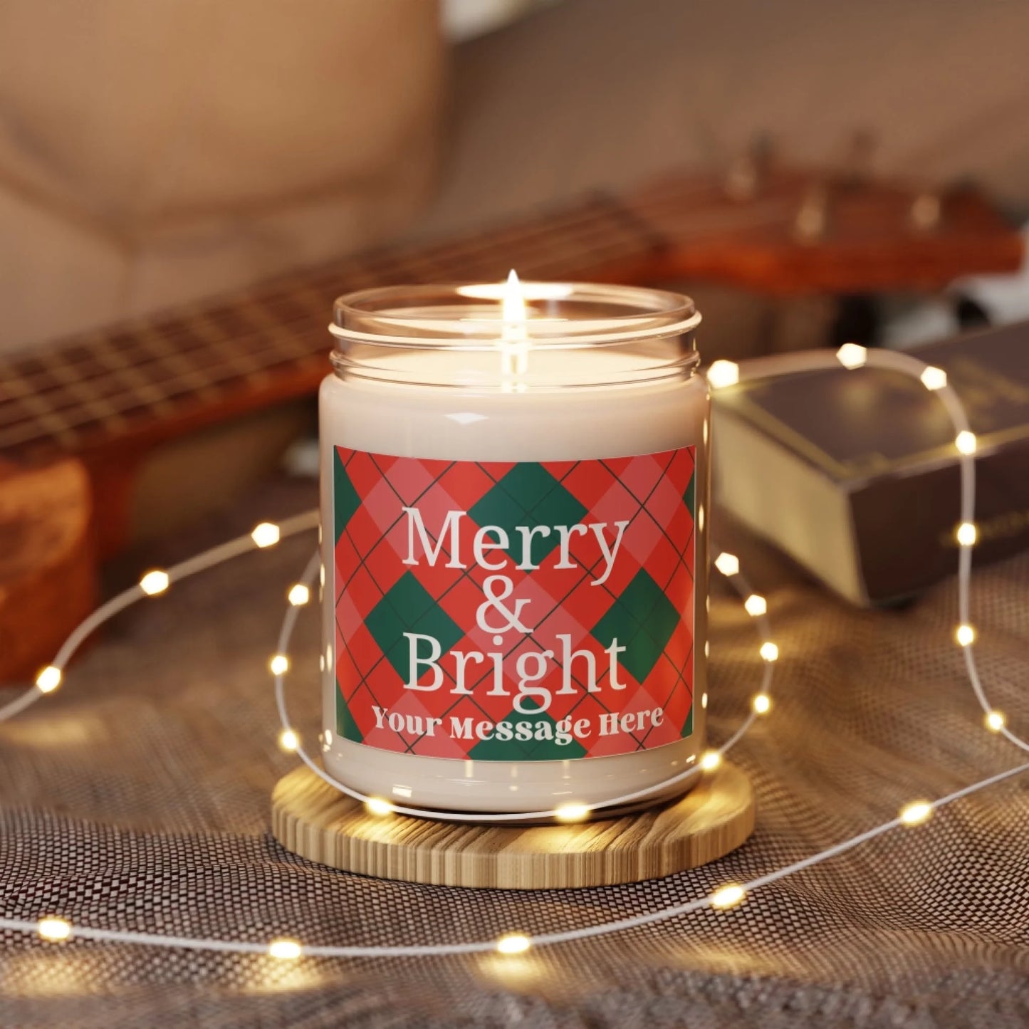 Merry & Bright Scented Candles Life Style Personalized Twinkle