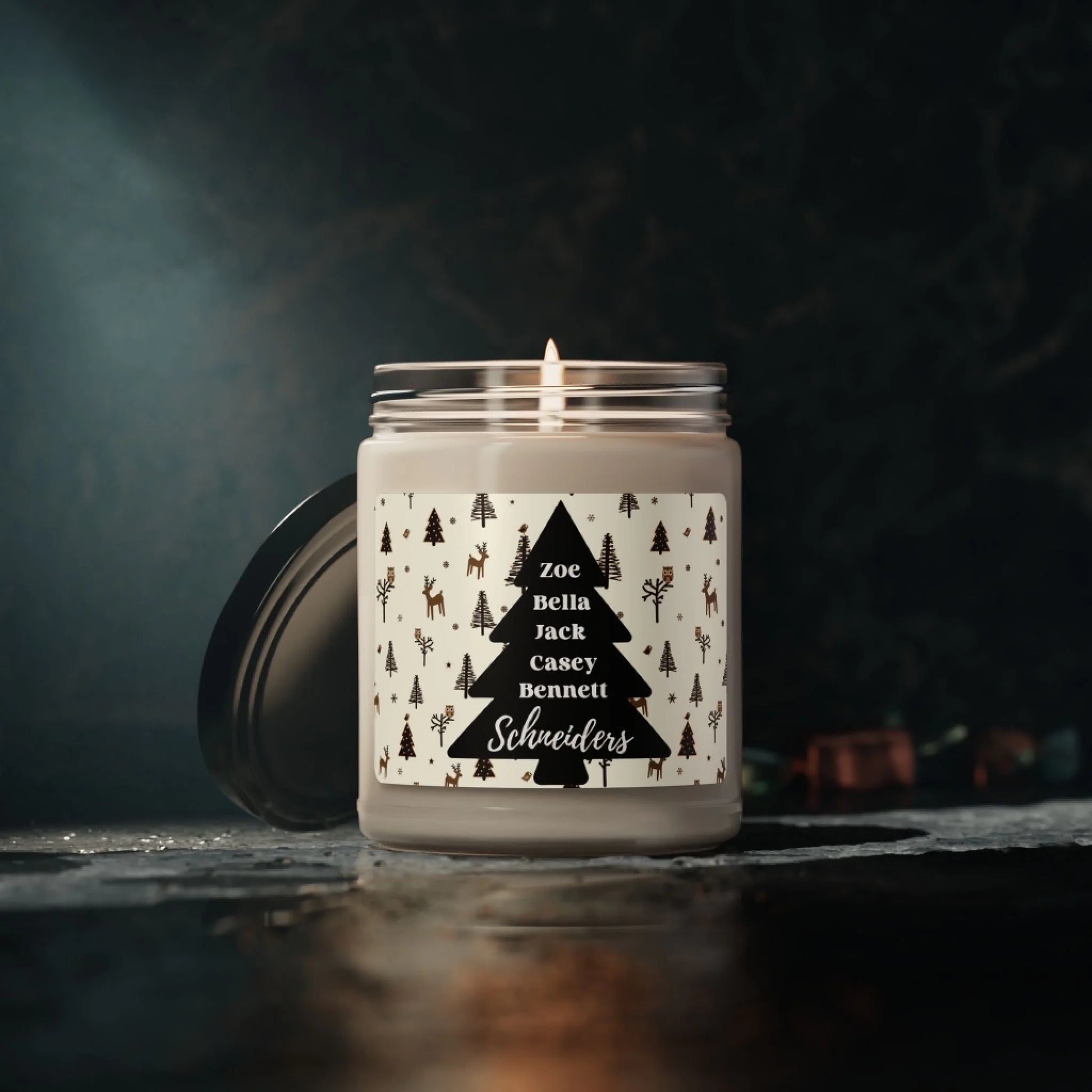 Our Christmas Tree Personalized Moody