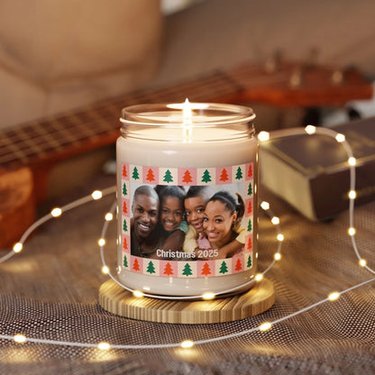 Peppermint Tree Photo Scented Soy Candle - Personalized Lifestyle Twinkle