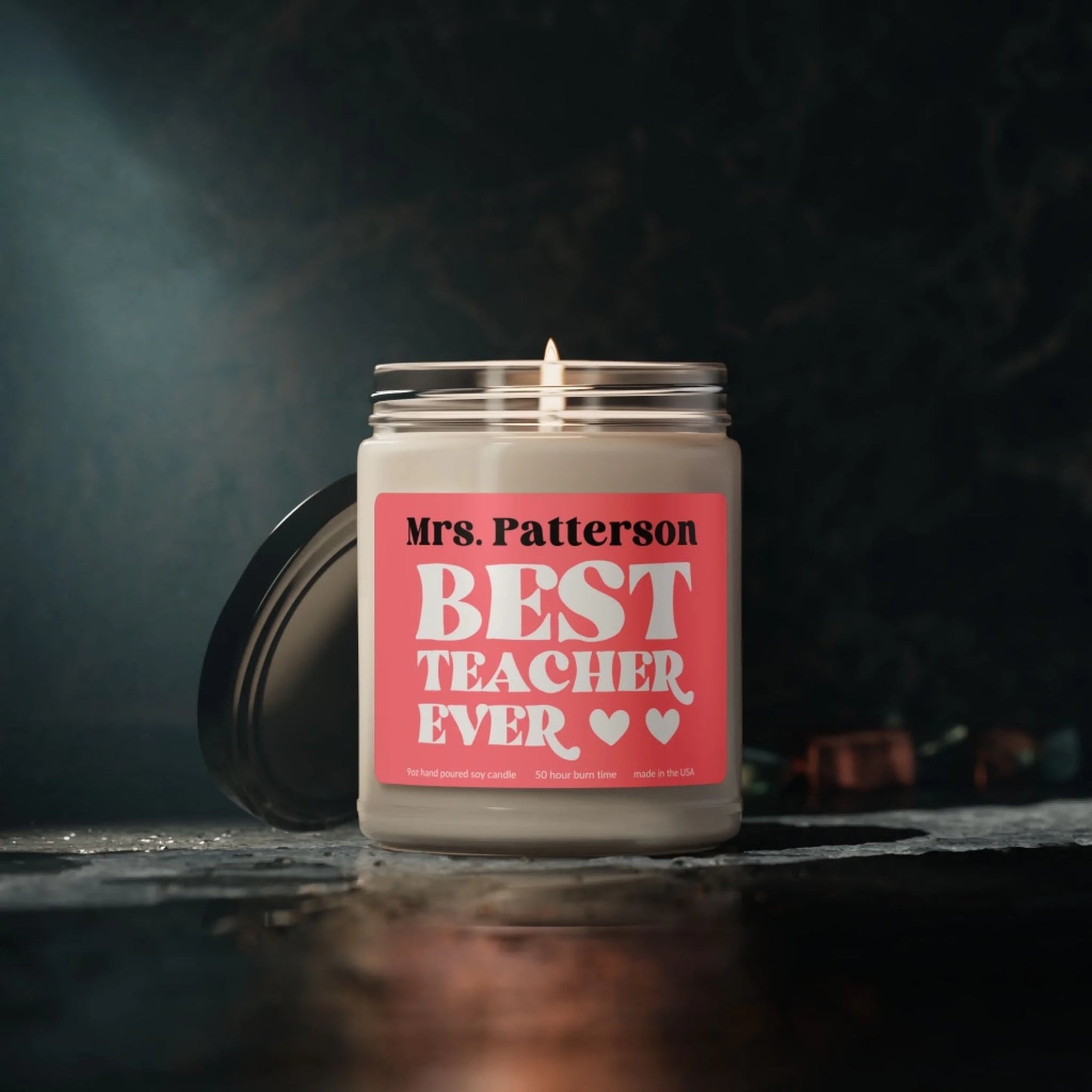 Best Teacher Ever Scented Soy Candle - LIfestyle Mood