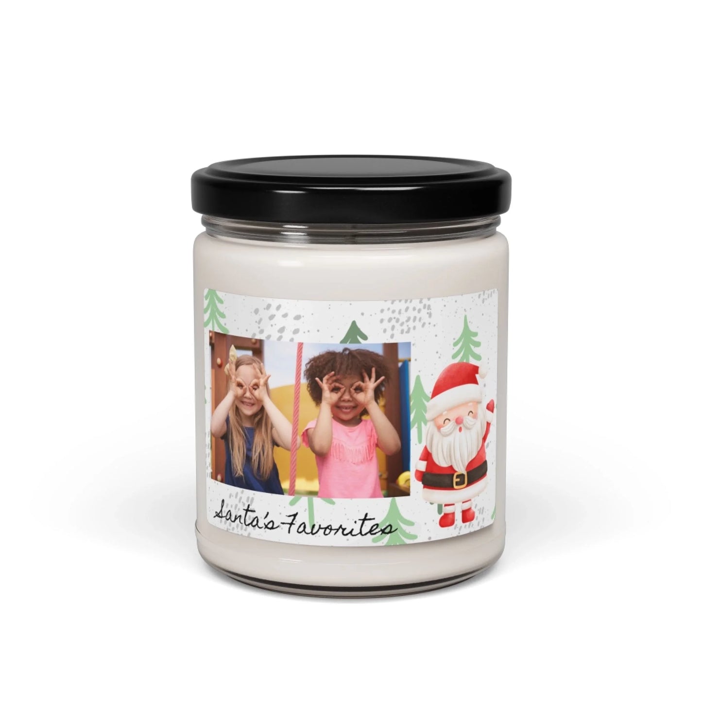 Santa's Favorites Scented Soy Candle - Seamless