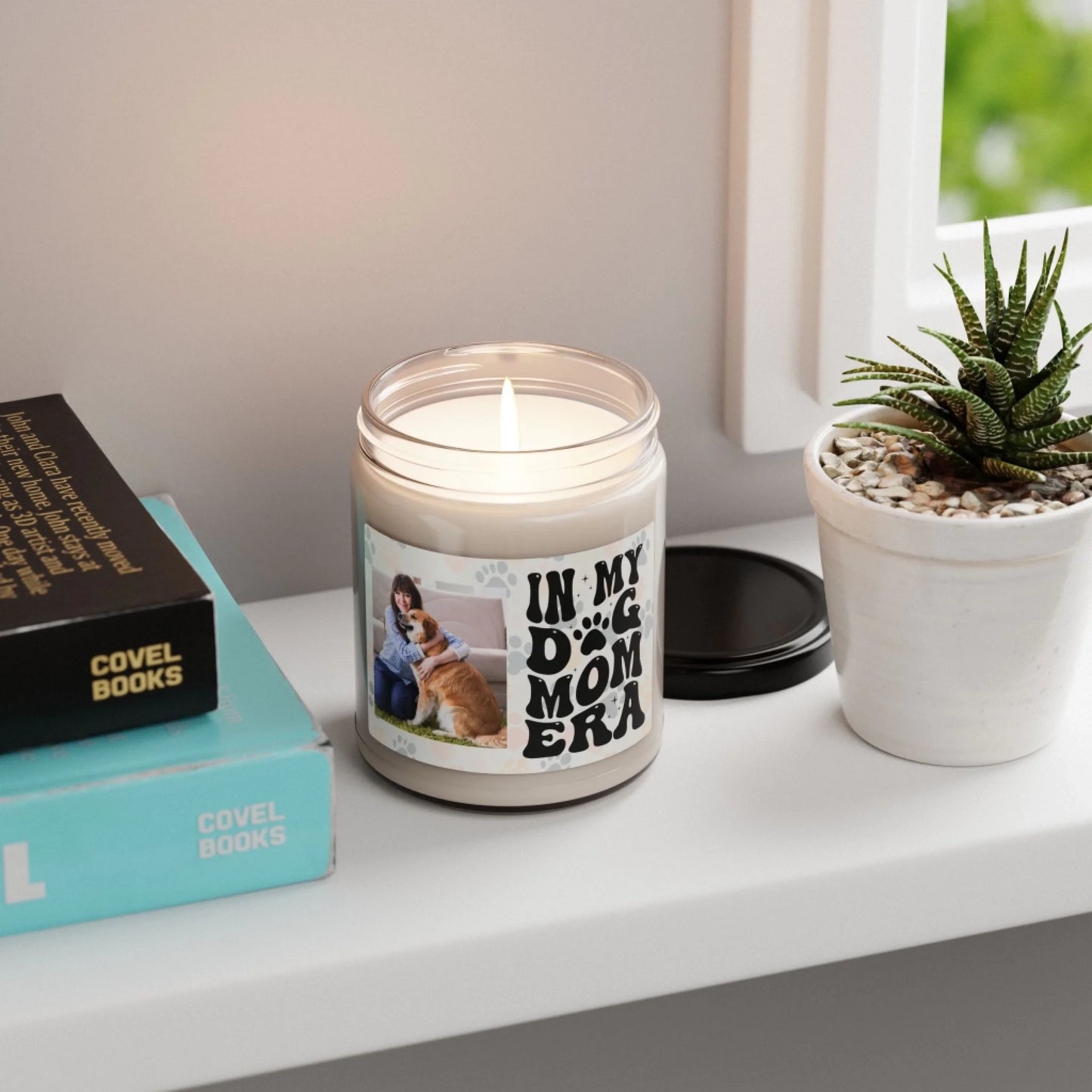 Dog Mom Era Scented Soy Candle - Lifestyle Shelf