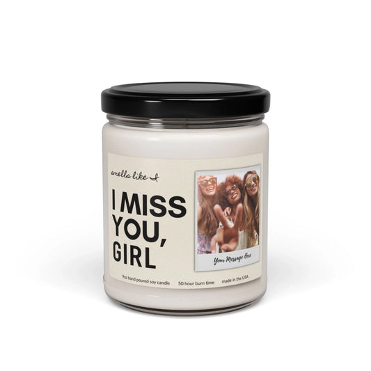 Smells Like I Miss You Scented Soy Candle - Seamless