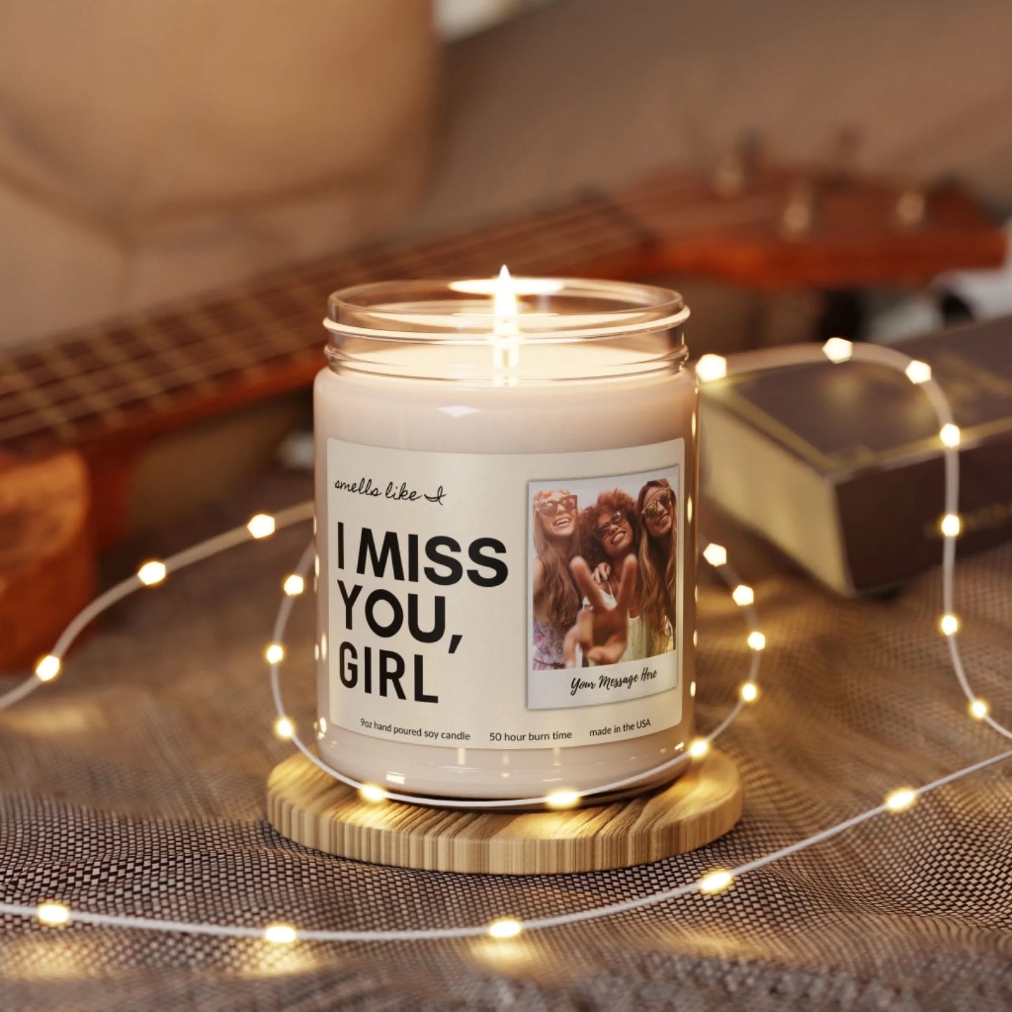 Smells Like I Miss You Scented Soy Candle - Lifestyle Twinkle