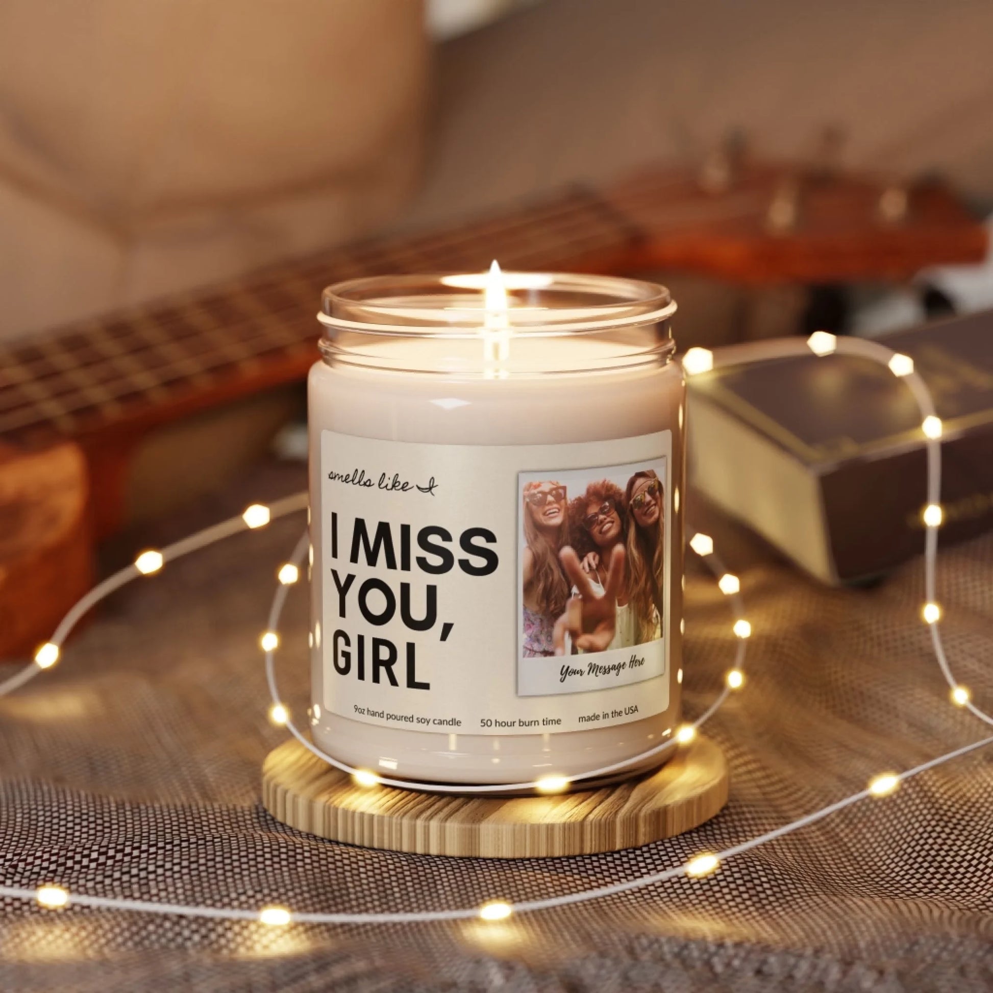 Smells Like I Miss You Scented Soy Candle - Lifestyle Twinkle