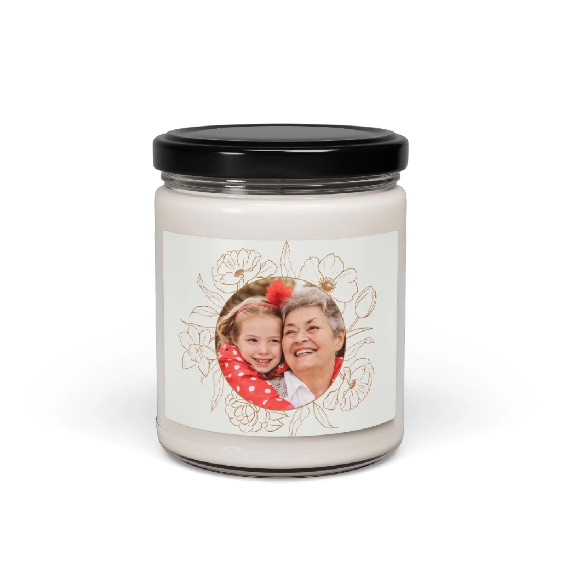 Blooms With Love Scented Soy Candle - Seamless Cream