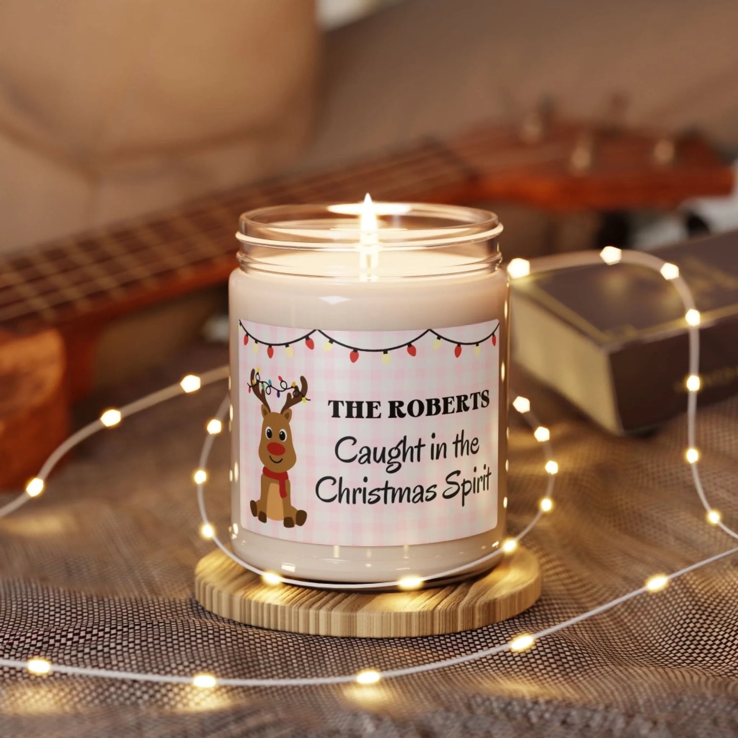 Christmas Spirit Scented Soy Candle - Twinkle