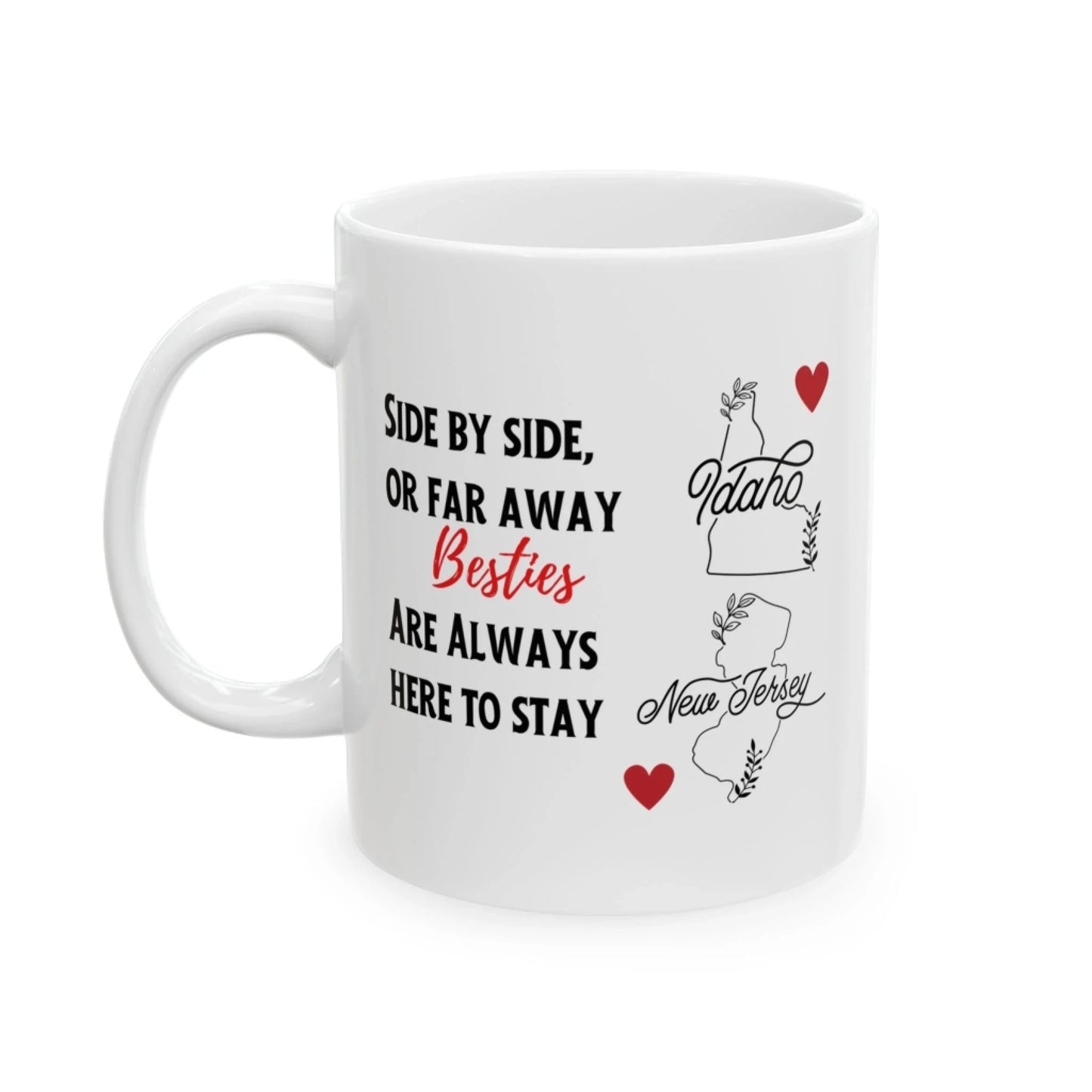 Here to Stay Mug 11oz Seamless