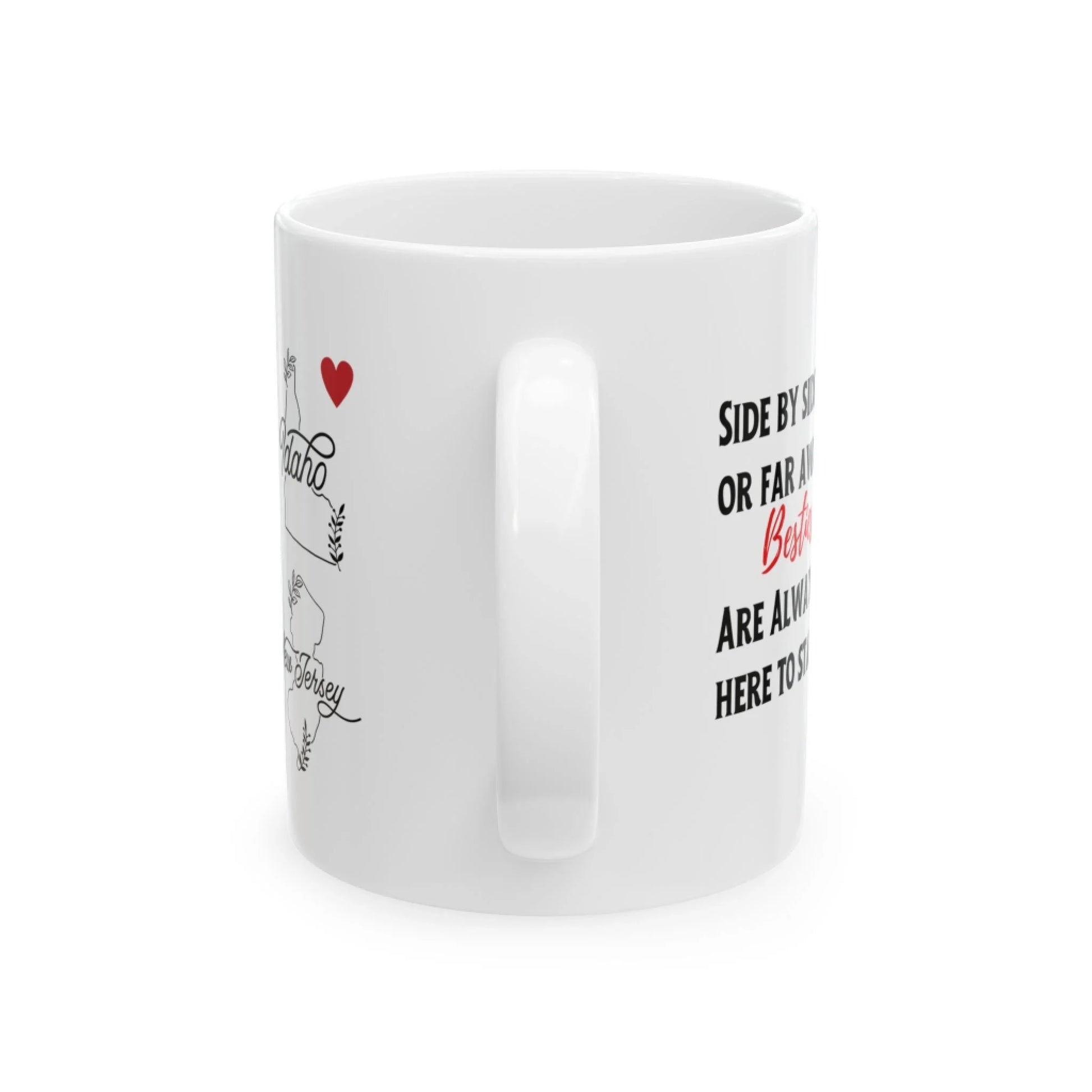 Here to Stay Mug 11oz Seamless Handle