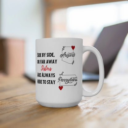 Here to Stay Mug 15oz Lifestyle