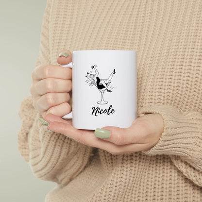 Personalized Girl's Want to Have Fun Mug