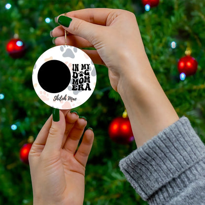 Printify Ceramic Ornaments - Round Tree Lifestyle