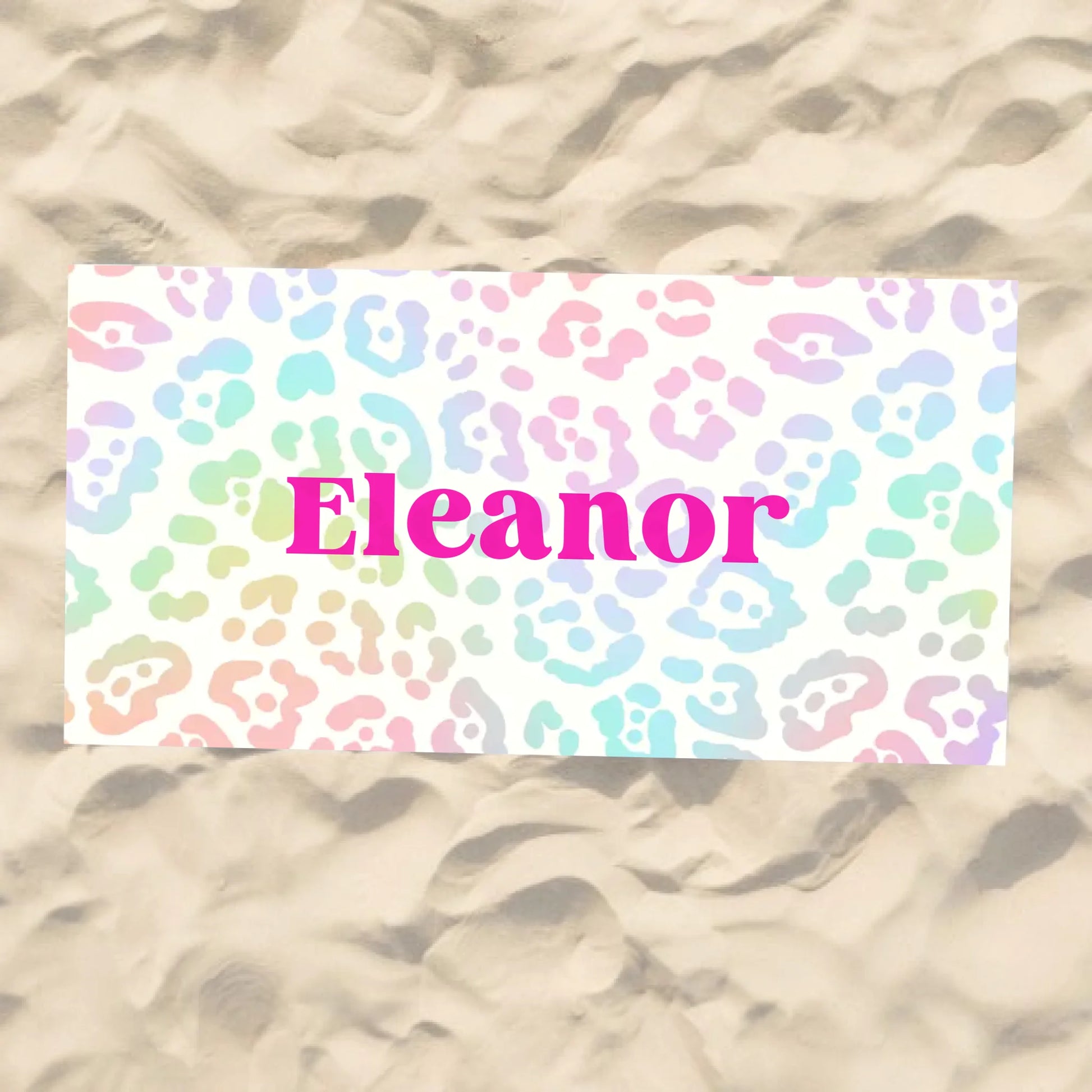 Beach Towel Blank - 30x60 - Horizontal Beach Enviro