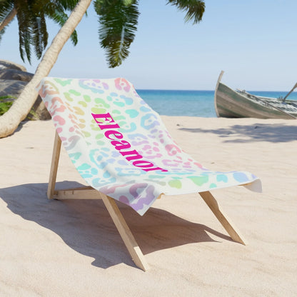 Rainbow Leopard Name Lifestyle Chair