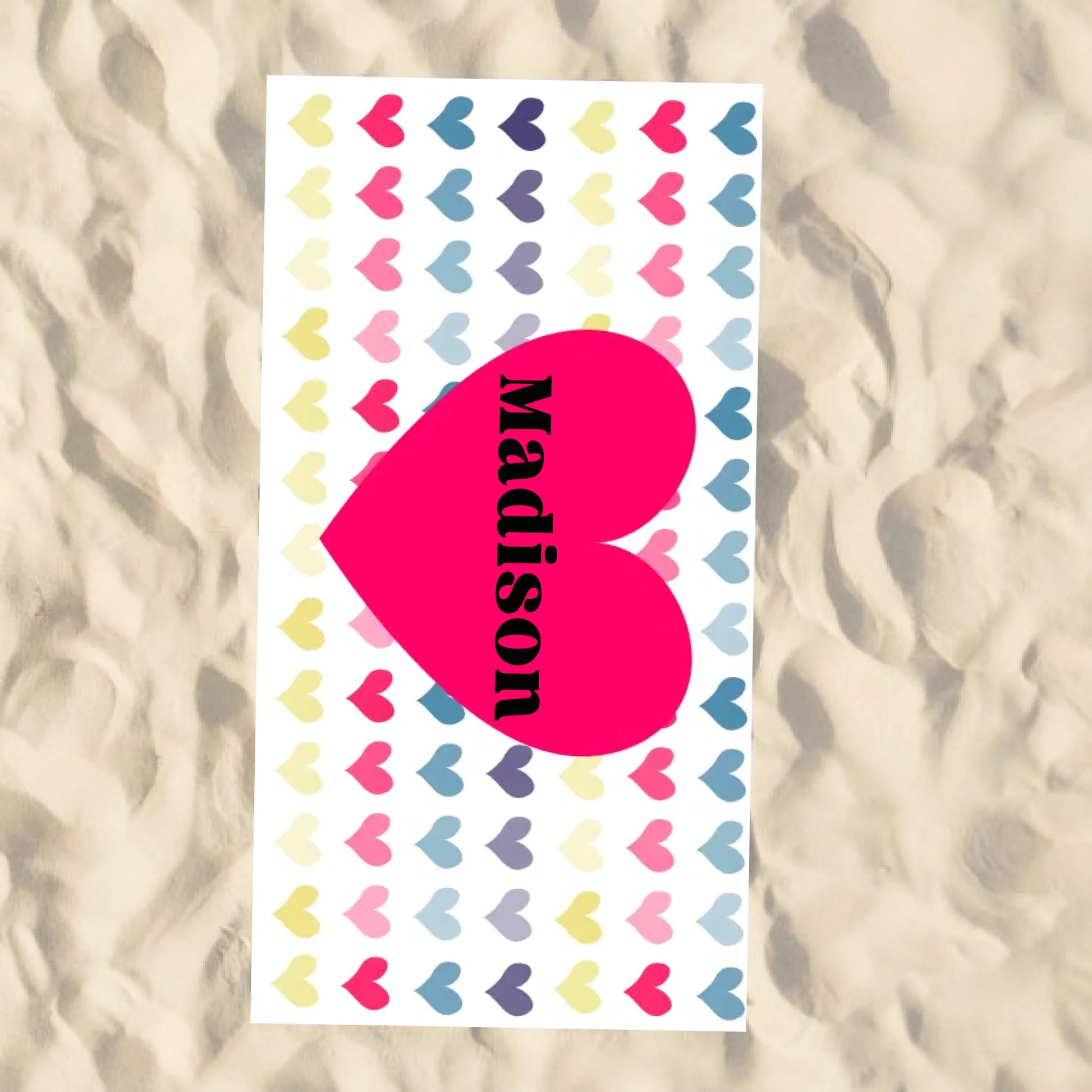 Beach Towel Blank - 30x60 - Horizontal Beach Enviro