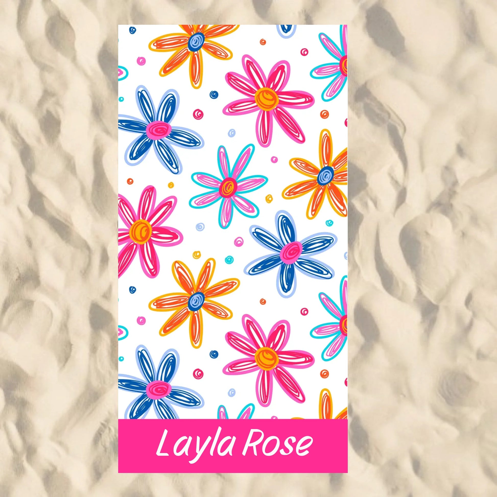 Beach Towel Blank - 30x60 - Horizontal Beach Enviro