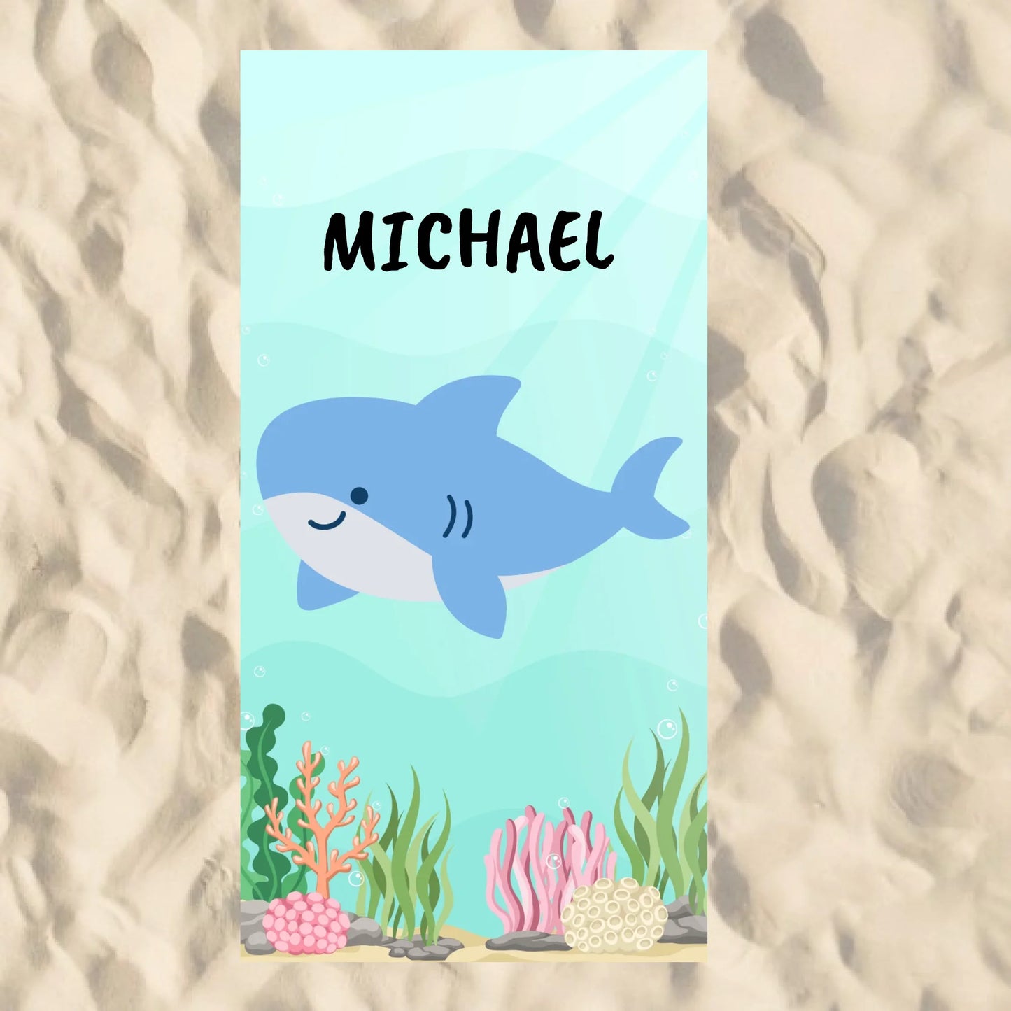 Beach Towel Blank - 30x60 - Horizontal Beach Enviro